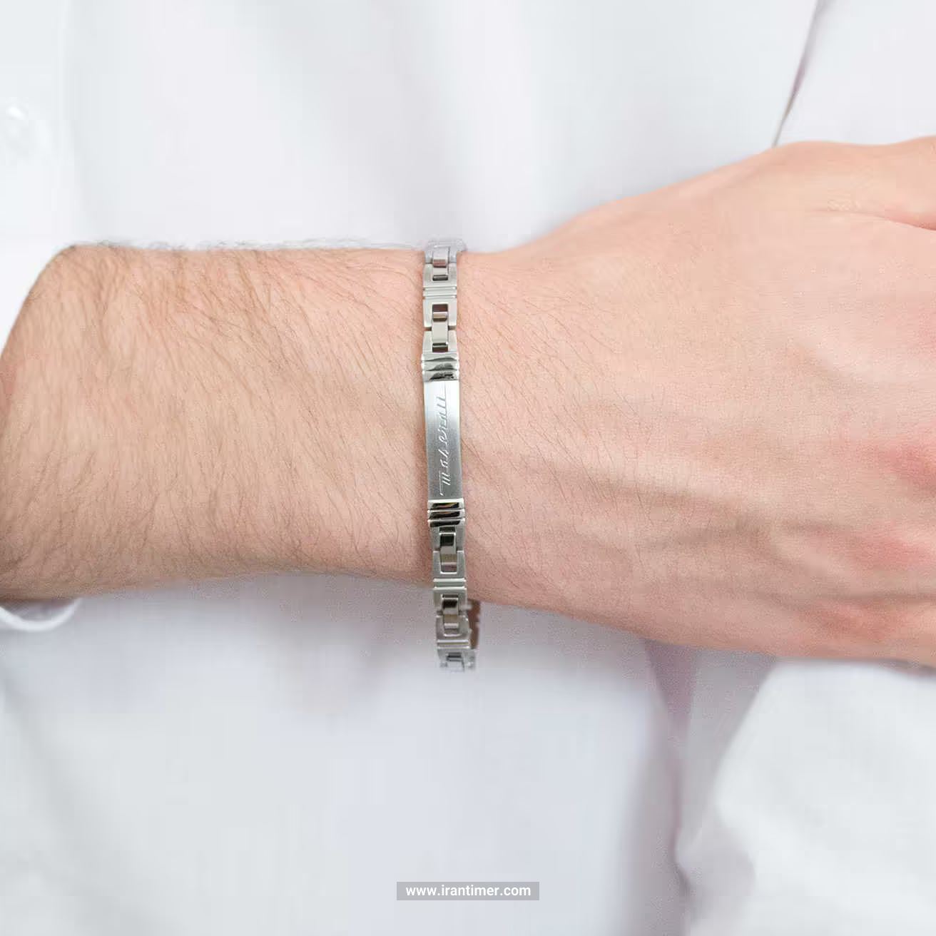 قیمت و خرید دستبند باز مردانه مازراتی(MASERATI) مدل JM218AMF03 کلاسیک | اورجینال و اصلی