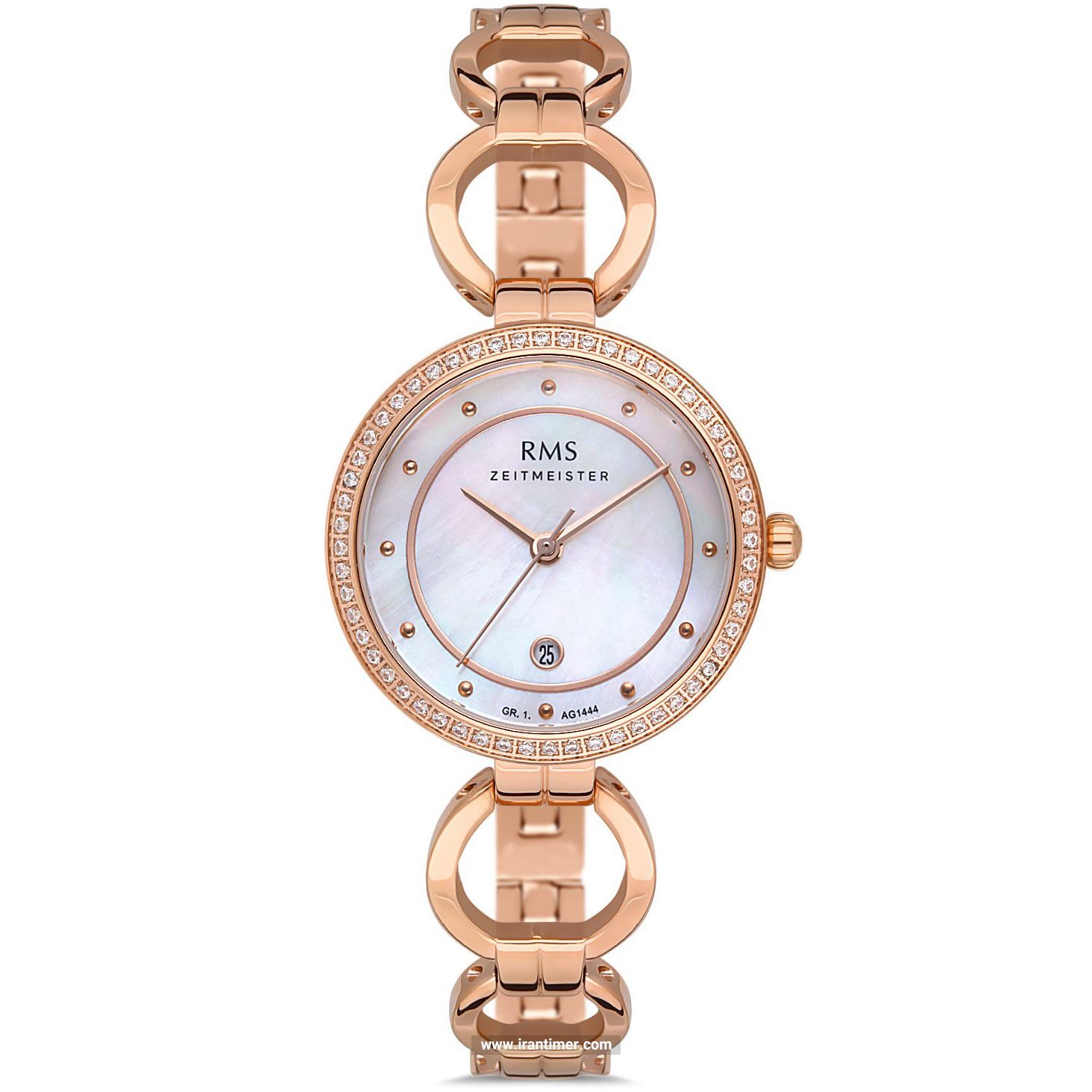 قیمت و خرید ساعت مچی زنانه آر ام اس زیمستر(RMS ZEITMEISTER) مدل GR.1.AG1444.04 فشن | اورجینال و اصلی