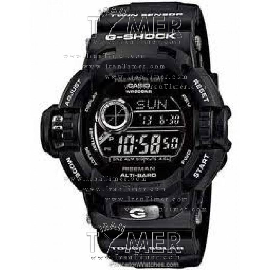 قیمت و خرید ساعت مچی مردانه کاسیو (CASIO) جی شاک مدل G-9200BW-1DR اسپرت | اورجینال و اصلی