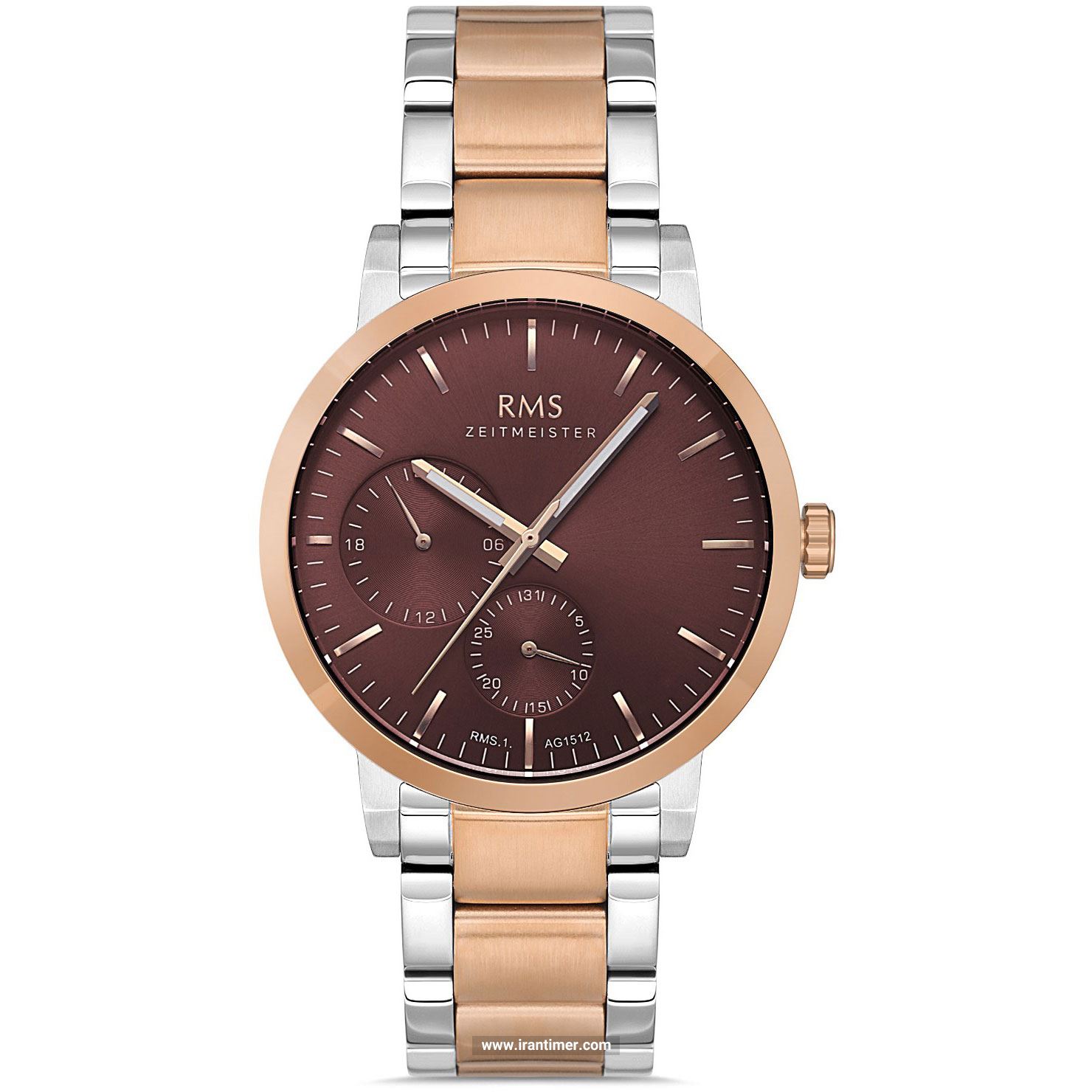 قیمت و خرید ساعت مچی مردانه آر ام اس زیمستر(RMS ZEITMEISTER) مدل RMS.1.AG1512.09 کلاسیک | اورجینال و اصلی