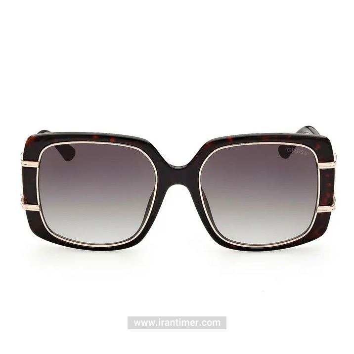 قیمت و خرید عینک آفتابی زنانه کلاسیک (guess) مدل GU7854 52P 57 | اورجینال و اصلی