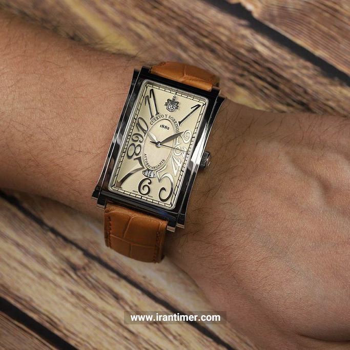قیمت و خرید ساعت مچی مردانه کوئروی سابرینوس(Cuervo y Sobrinos) مدل 1012.1CHM کلاسیک | اورجینال و اصلی