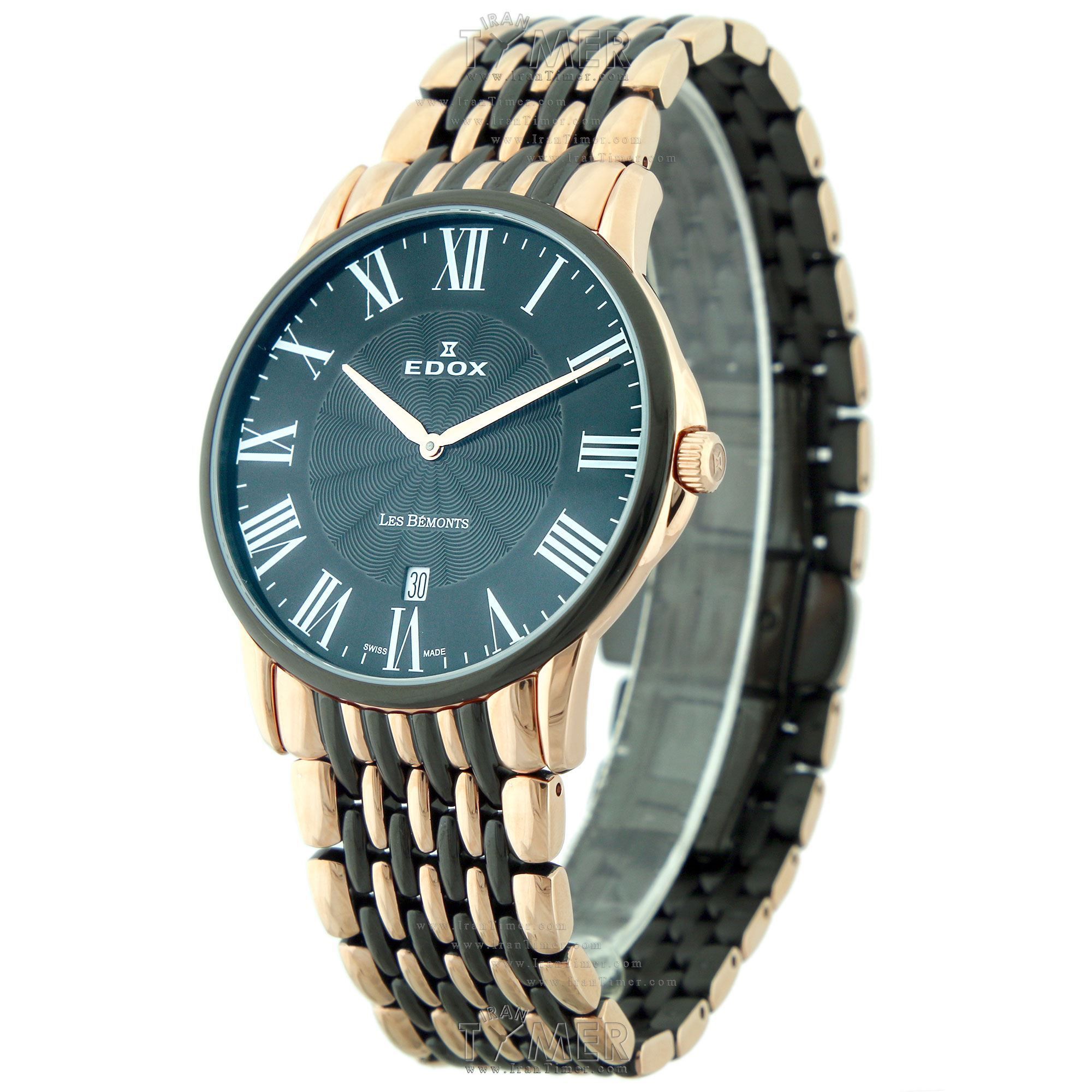 قیمت و خرید ساعت مچی مردانه ادُکس(EDOX) مدل 56001357NRMNR کلاسیک | اورجینال و اصلی