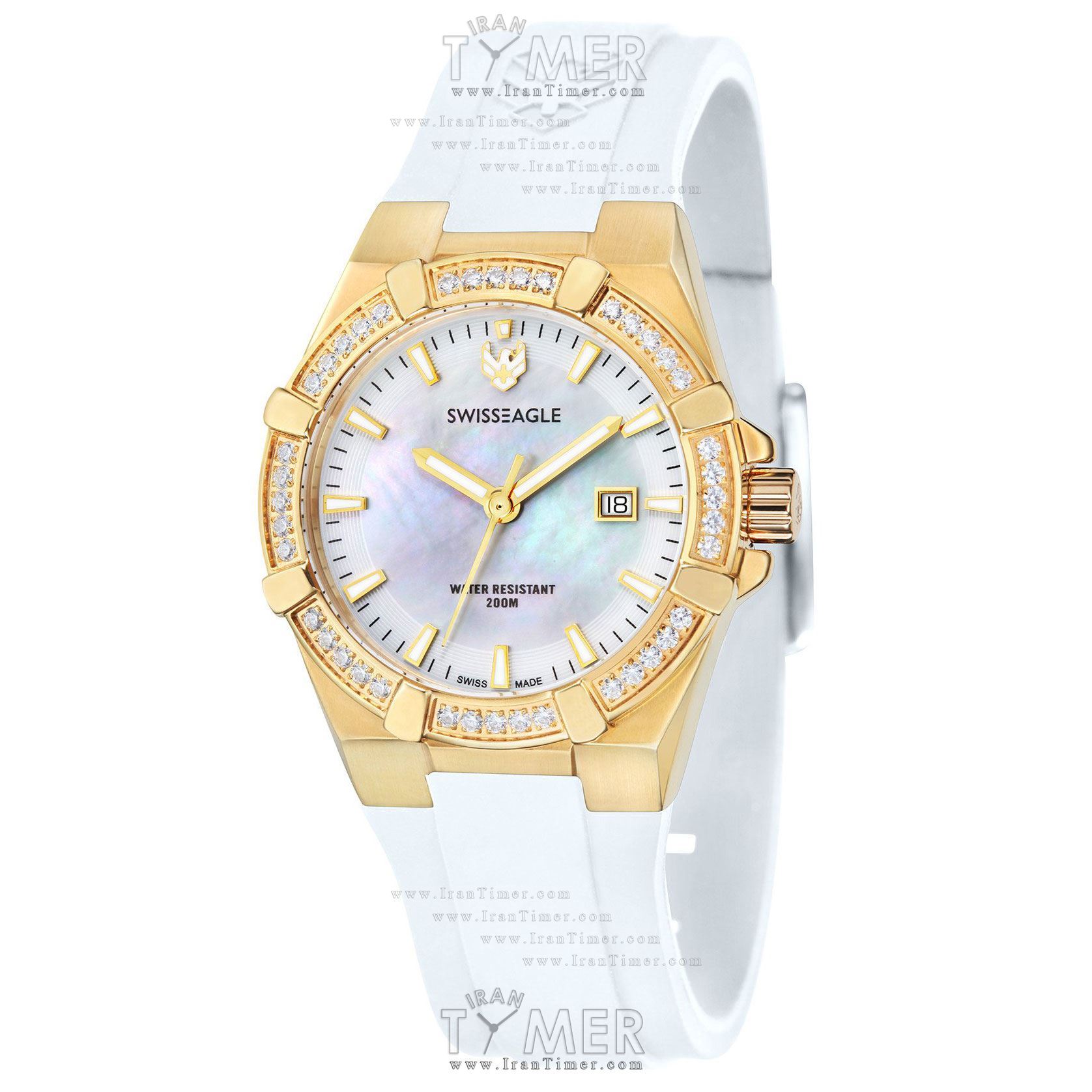 قیمت و خرید ساعت مچی زنانه سوئیس ایگل(SWISS EAGLE) مدل SE6041-05 فشن اسپرت | اورجینال و اصلی