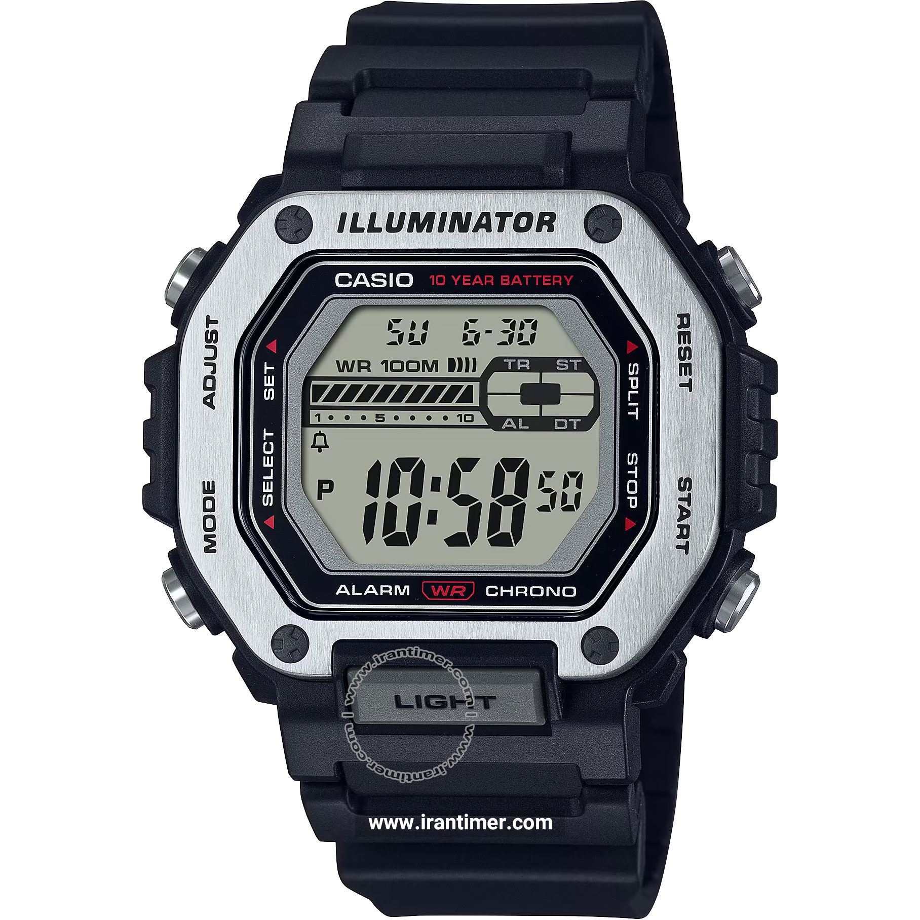 قیمت و خرید ساعت مچی مردانه کاسیو (CASIO) جنرال مدل MWD-110H-1AVDF اسپرت | اورجینال و اصلی