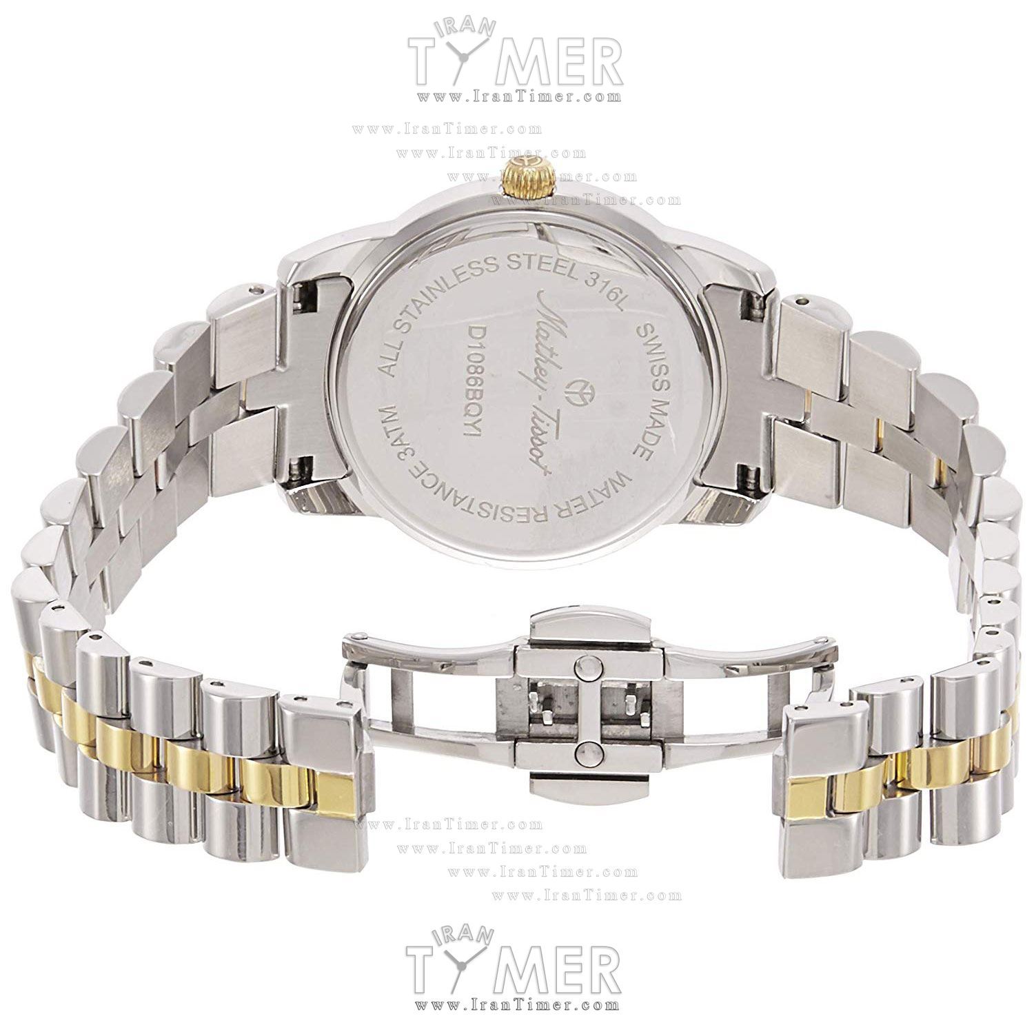 قیمت و خرید ساعت مچی زنانه متی تیسوت(MATHEY TISSOT) مدل D1086BQYI کلاسیک | اورجینال و اصلی