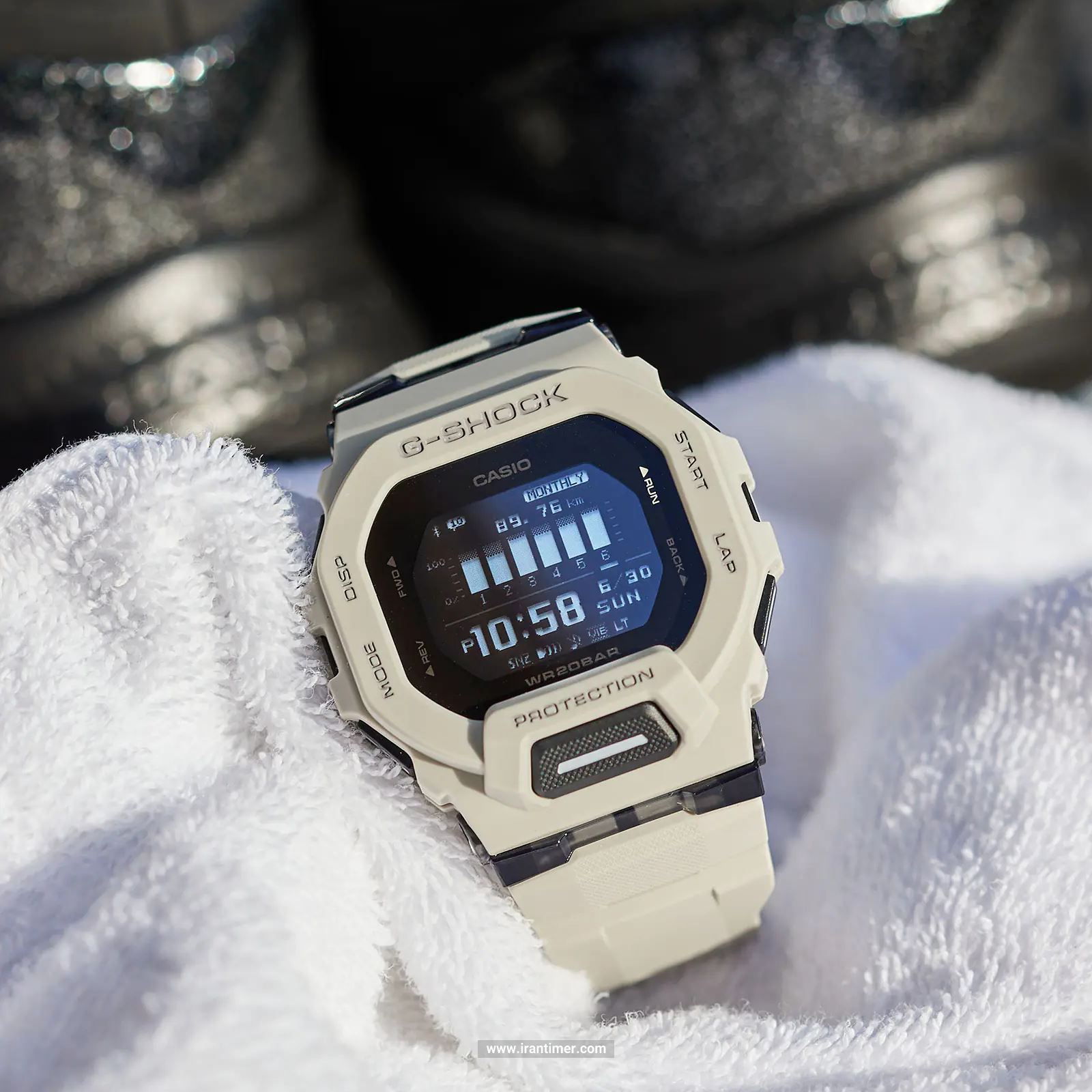 قیمت و خرید ساعت مچی مردانه کاسیو (CASIO) جی شاک مدل GBD-200UU-9DR اسپرت | اورجینال و اصلی