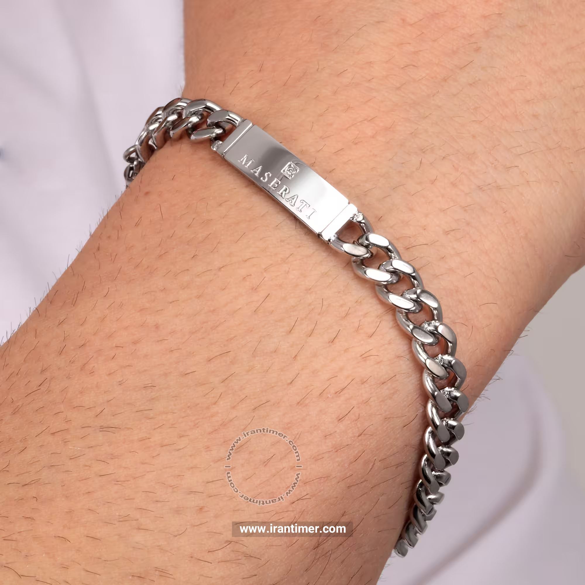 قیمت و خرید دستبند باز مردانه مازراتی(MASERATI) مدل JM221ATY08 کلاسیک | اورجینال و اصلی