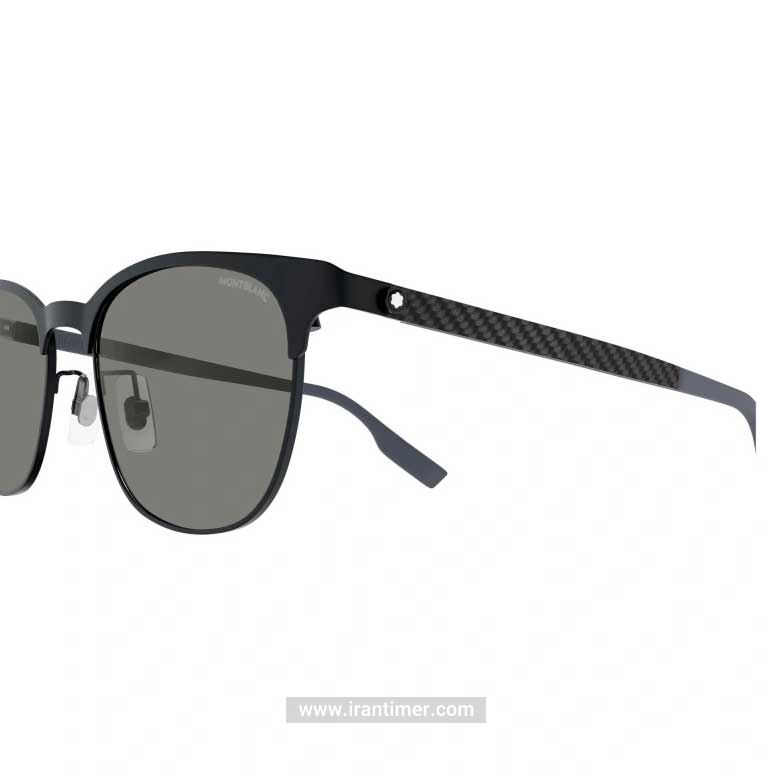 قیمت و خرید عینک آفتابی مردانه کلاسیک (MONT BLANC) مدل MB0183S 002 53 | اورجینال و اصلی