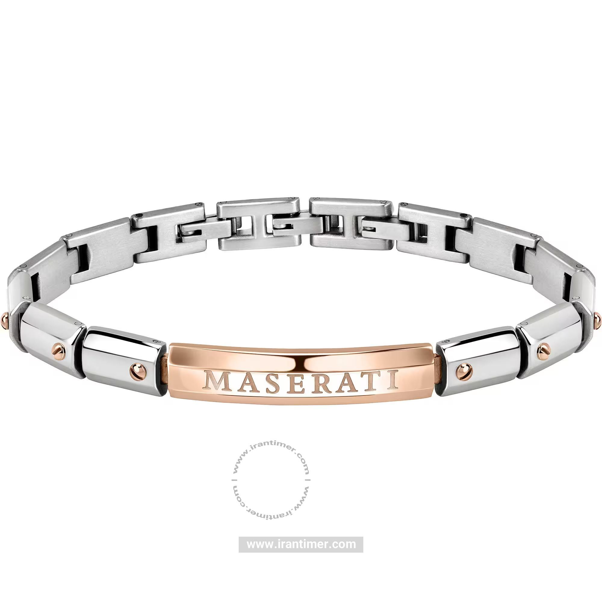 قیمت و خرید دستبند باز مردانه مازراتی(MASERATI) مدل JM220ASQ06 کلاسیک | اورجینال و اصلی