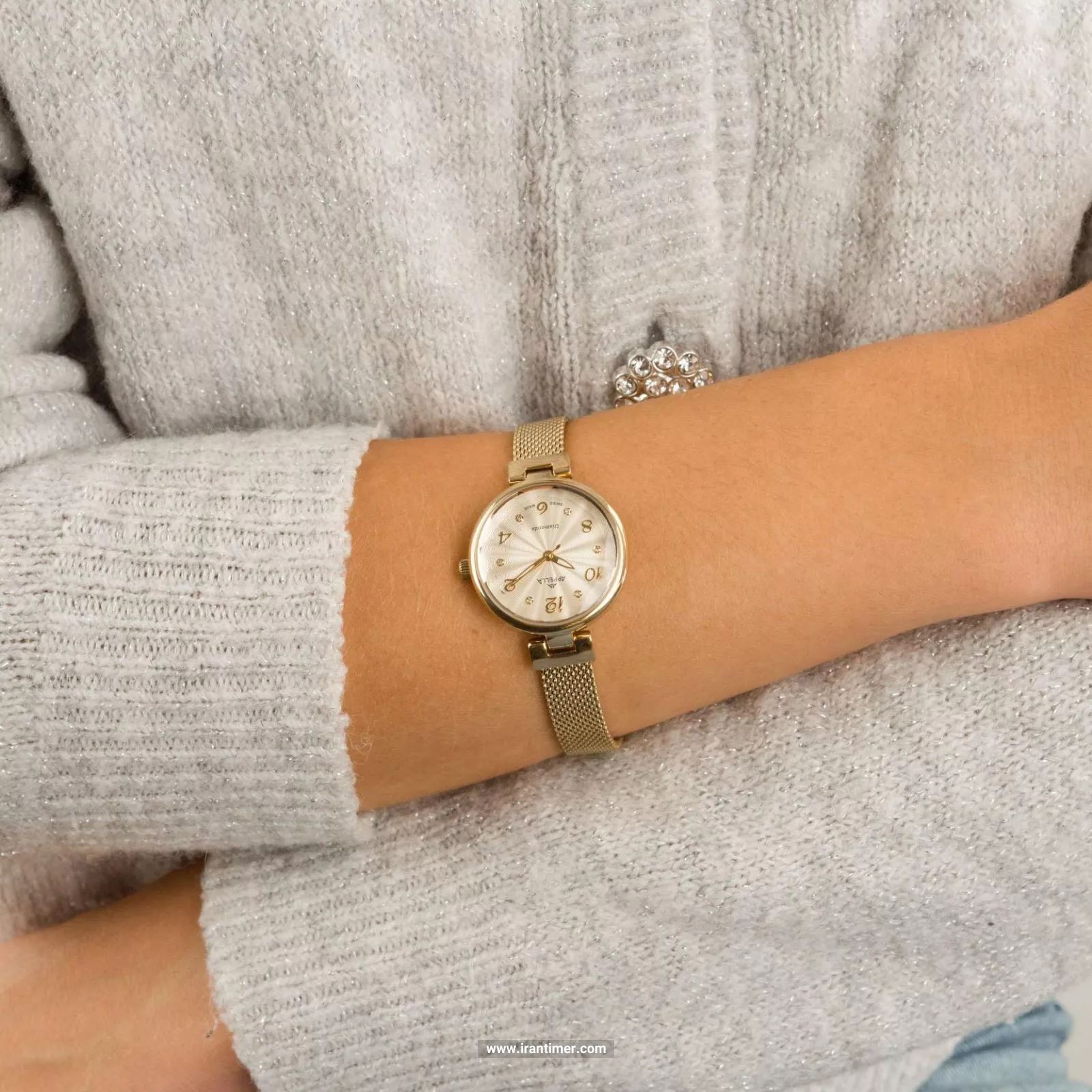 قیمت و خرید ساعت مچی زنانه اپلا(APPELLA) مدل L50004.1171DQ کلاسیک | اورجینال و اصلی