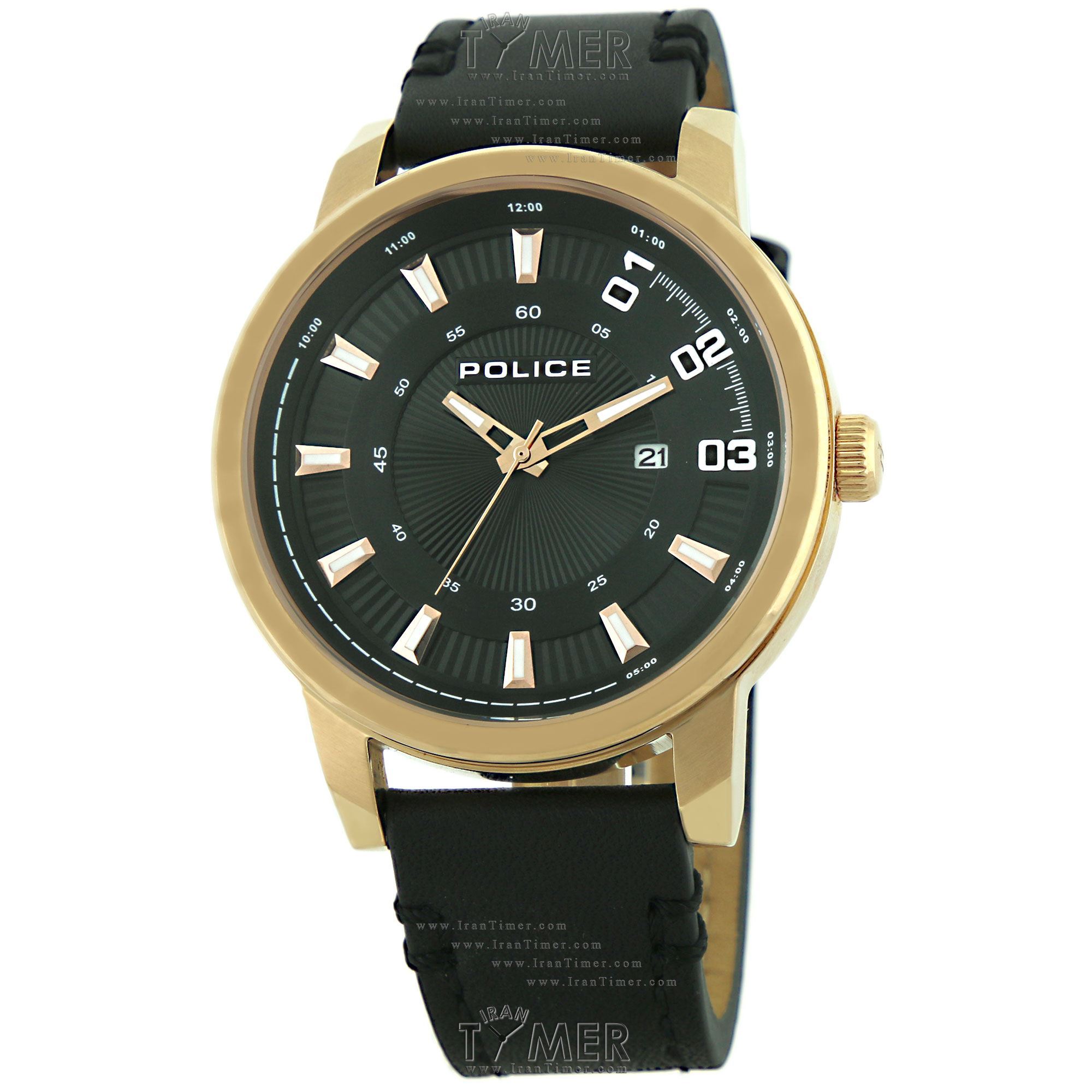 قیمت و خرید ساعت مچی مردانه پلیس(POLICE) مدل P14375JSR-02 کلاسیک | اورجینال و اصلی