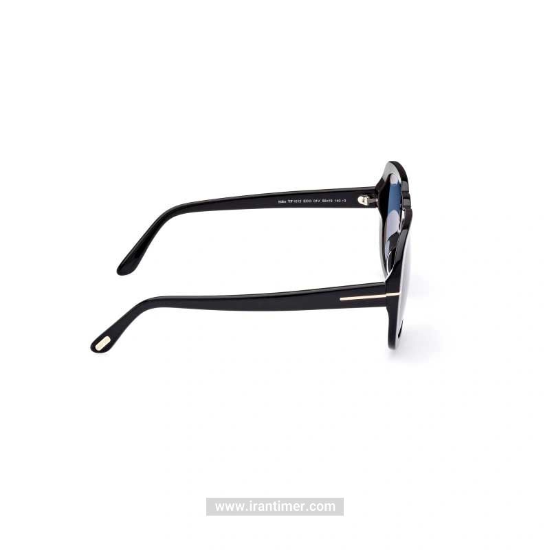 قیمت و خرید عینک آفتابی زنانه خلبانی (TOM FORD) مدل FT 1012 01V 56 | اورجینال و اصلی