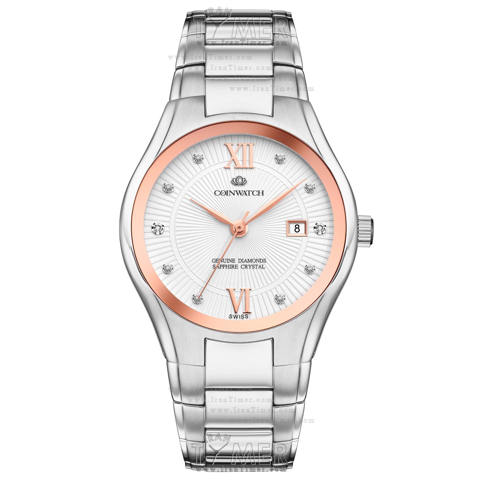 قیمت و خرید ساعت مچی مردانه کوین واچ(COINWATCH) مدل C167RWH کلاسیک | اورجینال و اصلی