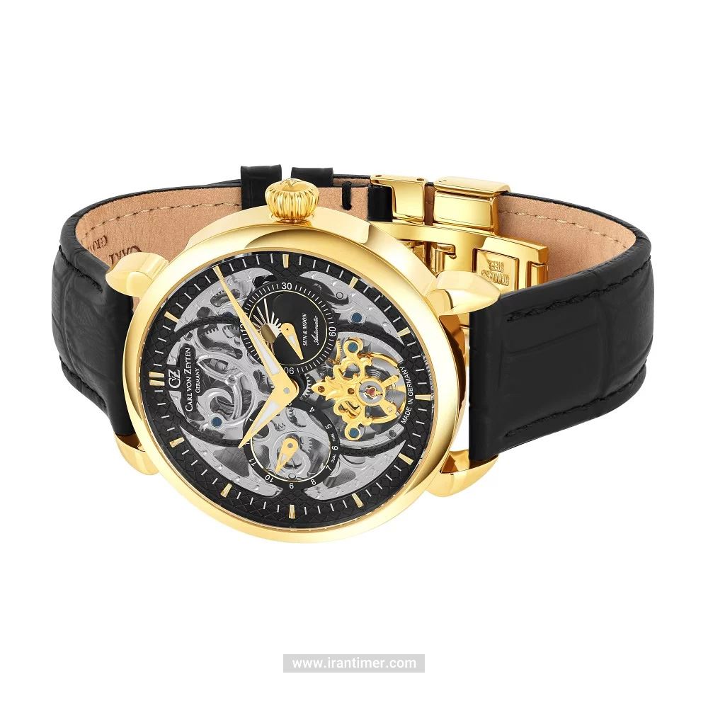 قیمت و خرید ساعت مچی مردانه کارل ون زیتن(CARL VON ZEYTEN) مدل CVZ0005GBKS کلاسیک | اورجینال و اصلی