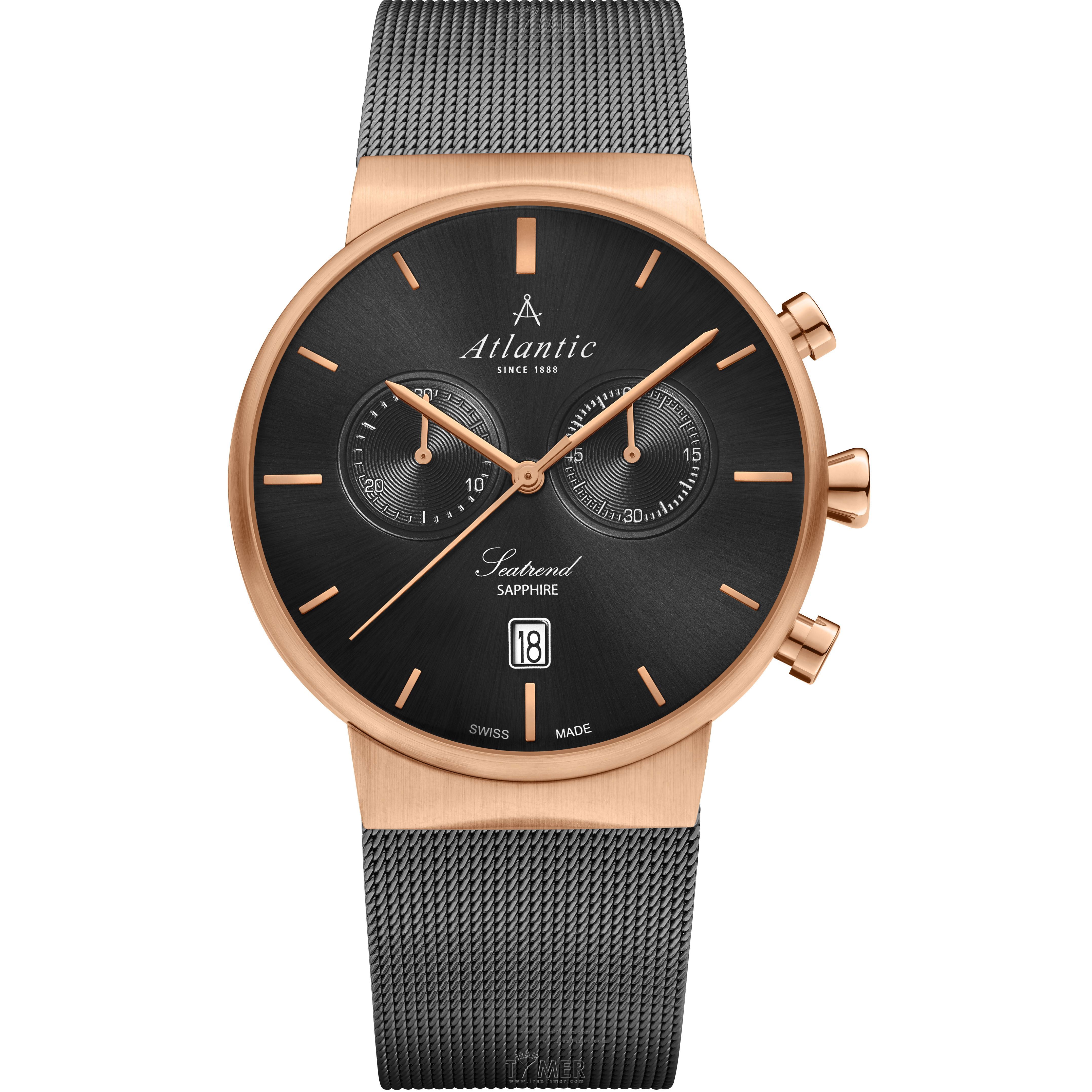 قیمت و خرید ساعت مچی مردانه آتلانتیک(ATLANTIC) مدل AC-65457.44.41R کلاسیک | اورجینال و اصلی