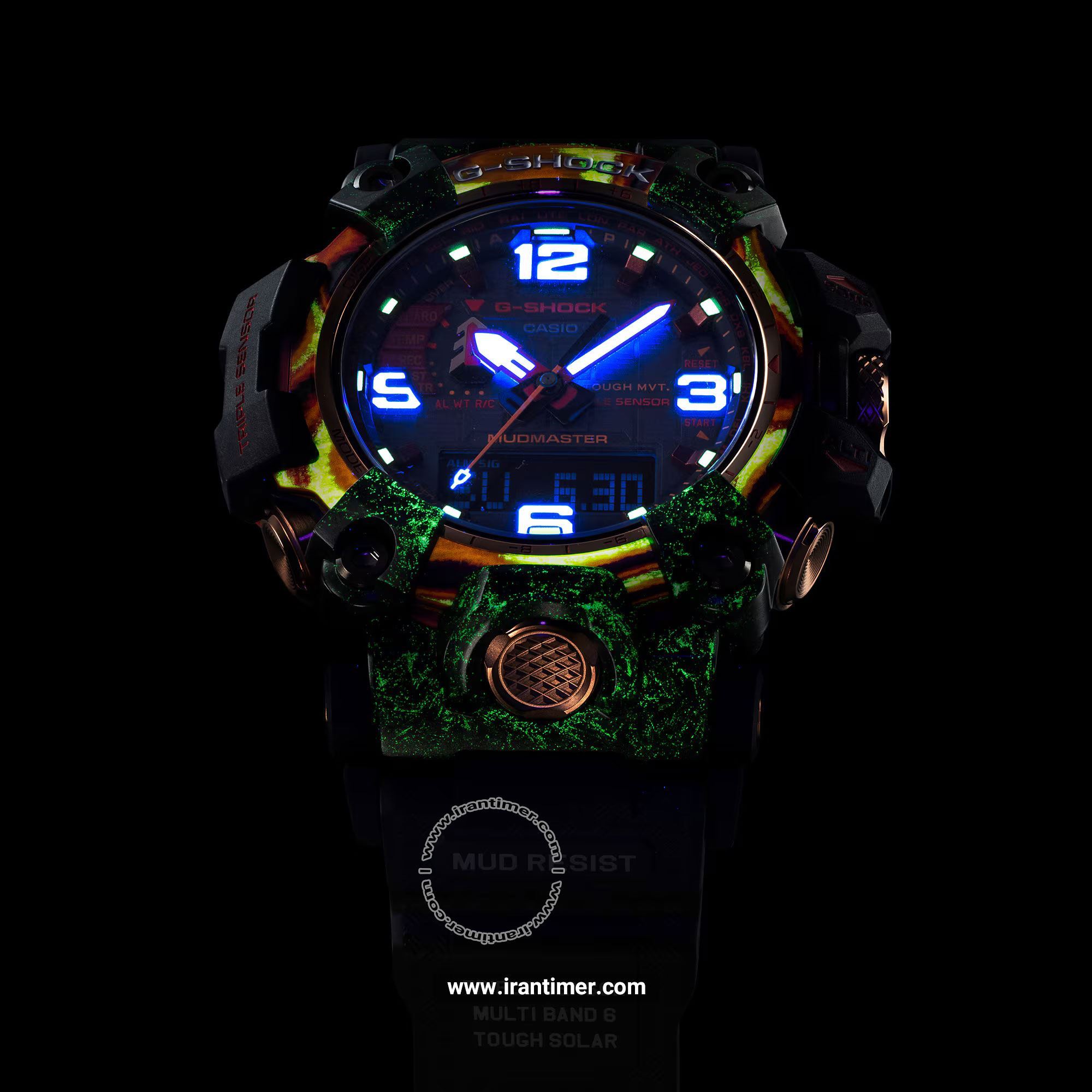 قیمت و خرید ساعت مچی مردانه کاسیو (CASIO) مدل GWG-2040FR-1ADR اسپرت | اورجینال و اصلی