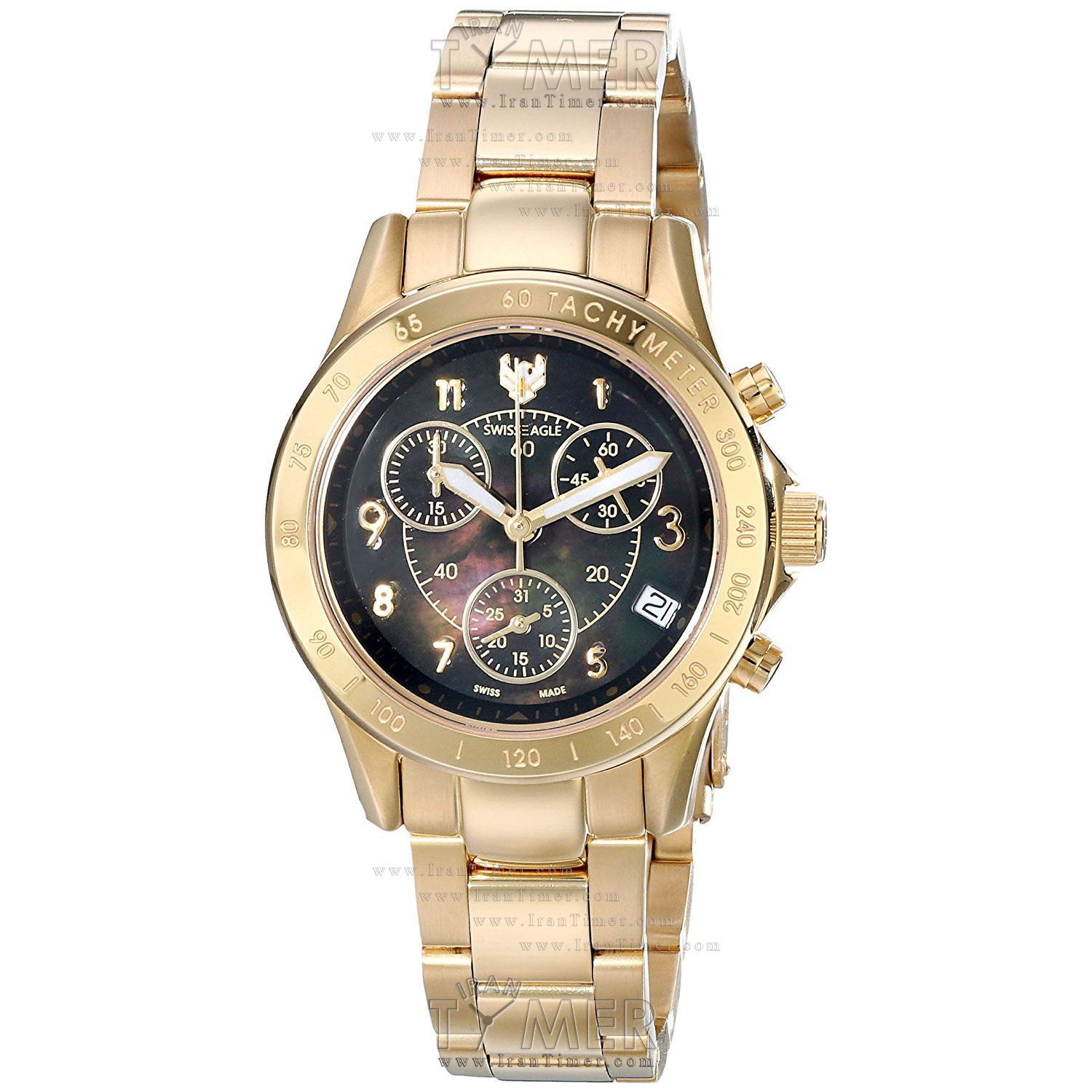 قیمت و خرید ساعت مچی زنانه سوئیس ایگل(SWISS EAGLE) مدل SE6026-44 کلاسیک | اورجینال و اصلی