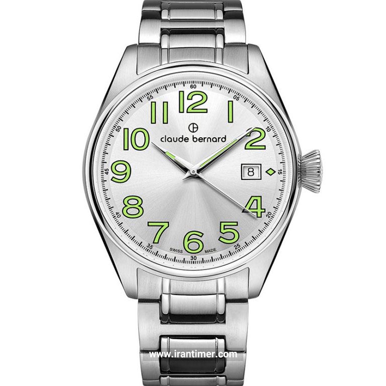 قیمت و خرید ساعت مچی مردانه کلودبرنارد(CLAUDE BERNARD) مدل 70203 3M AB کلاسیک | اورجینال و اصلی
