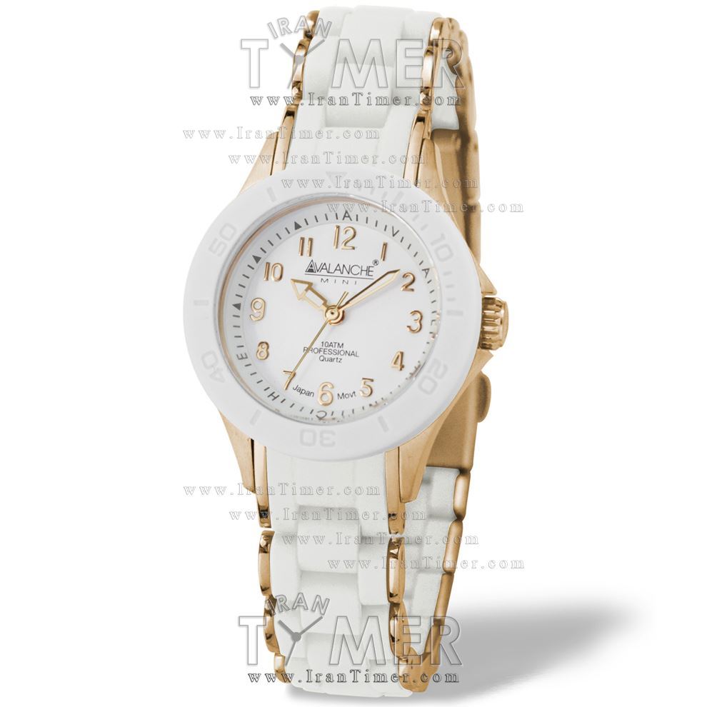 قیمت و خرید ساعت مچی زنانه اولانچ(AVALANCHE) مدل AV1025WHRG اسپرت | اورجینال و اصلی