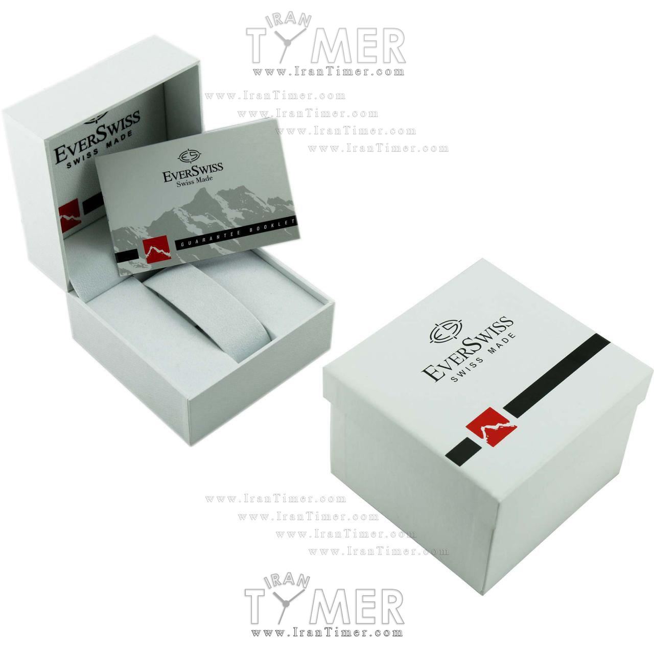 قیمت و خرید ساعت مچی زنانه اورسوئیس(EVER SWISS) مدل 15151-B247W کلاسیک فشن | اورجینال و اصلی