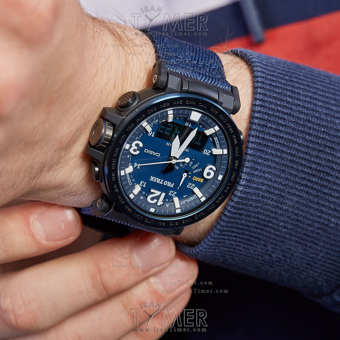 قیمت و خرید ساعت مچی مردانه کاسیو (CASIO) پروترک مدل PRG-600YB-2DR اسپرت | اورجینال و اصلی