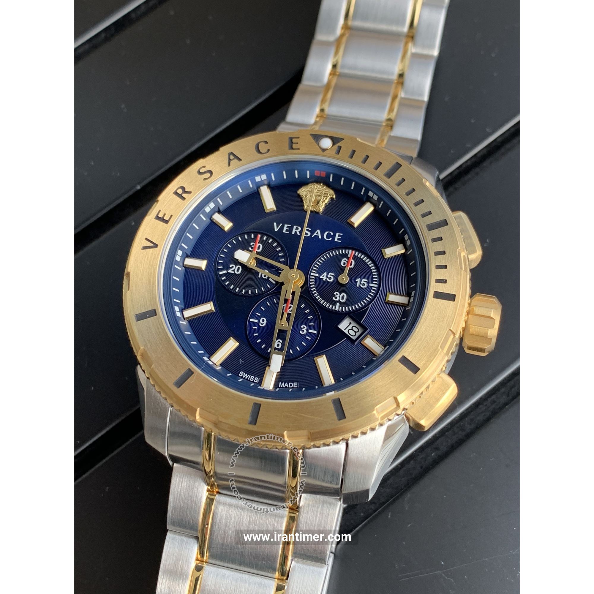 قیمت و خرید ساعت مچی مردانه ورساچه(versace) مدل VERG006 18 کلاسیک | اورجینال و اصلی