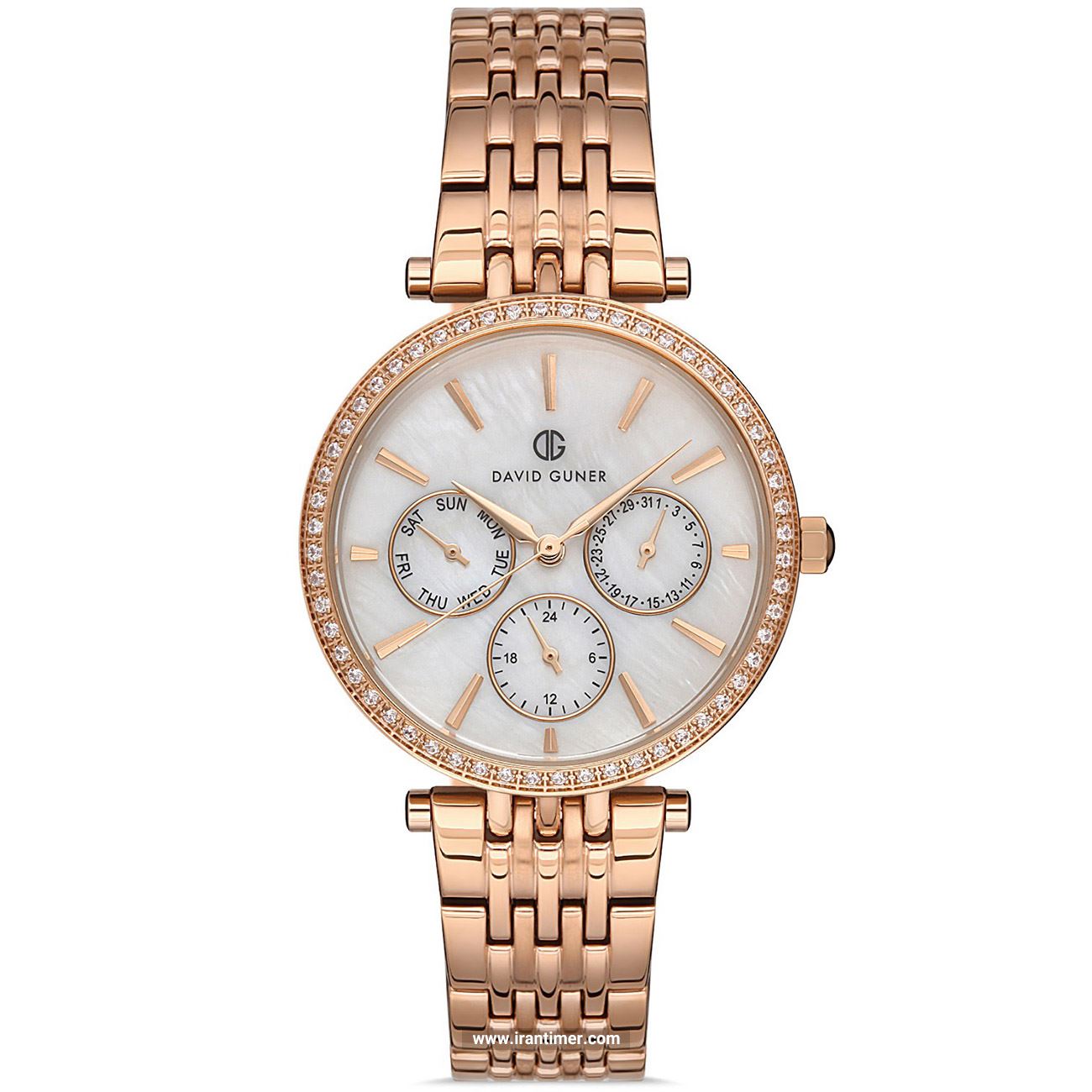 قیمت و خرید ساعت مچی زنانه دیوید گانر(David Guner) مدل DG-8253LA-C1 فشن | اورجینال و اصلی