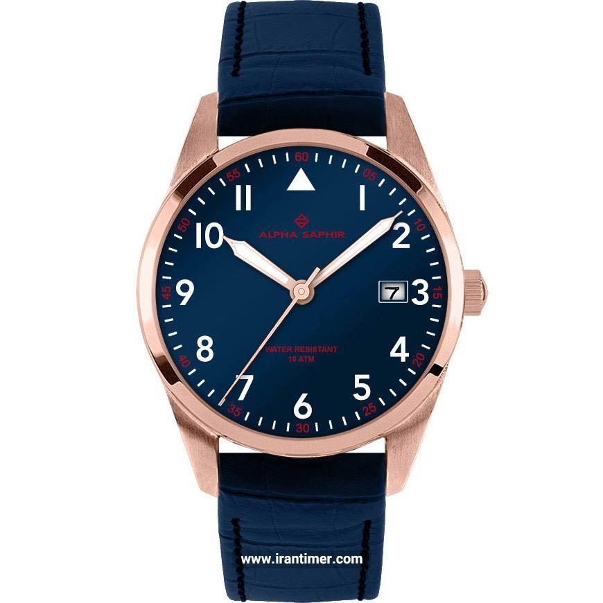 قیمت و خرید ساعت مچی مردانه آلفا صفیر(ALPHA SAPHIR) مدل 385E کلاسیک | اورجینال و اصلی