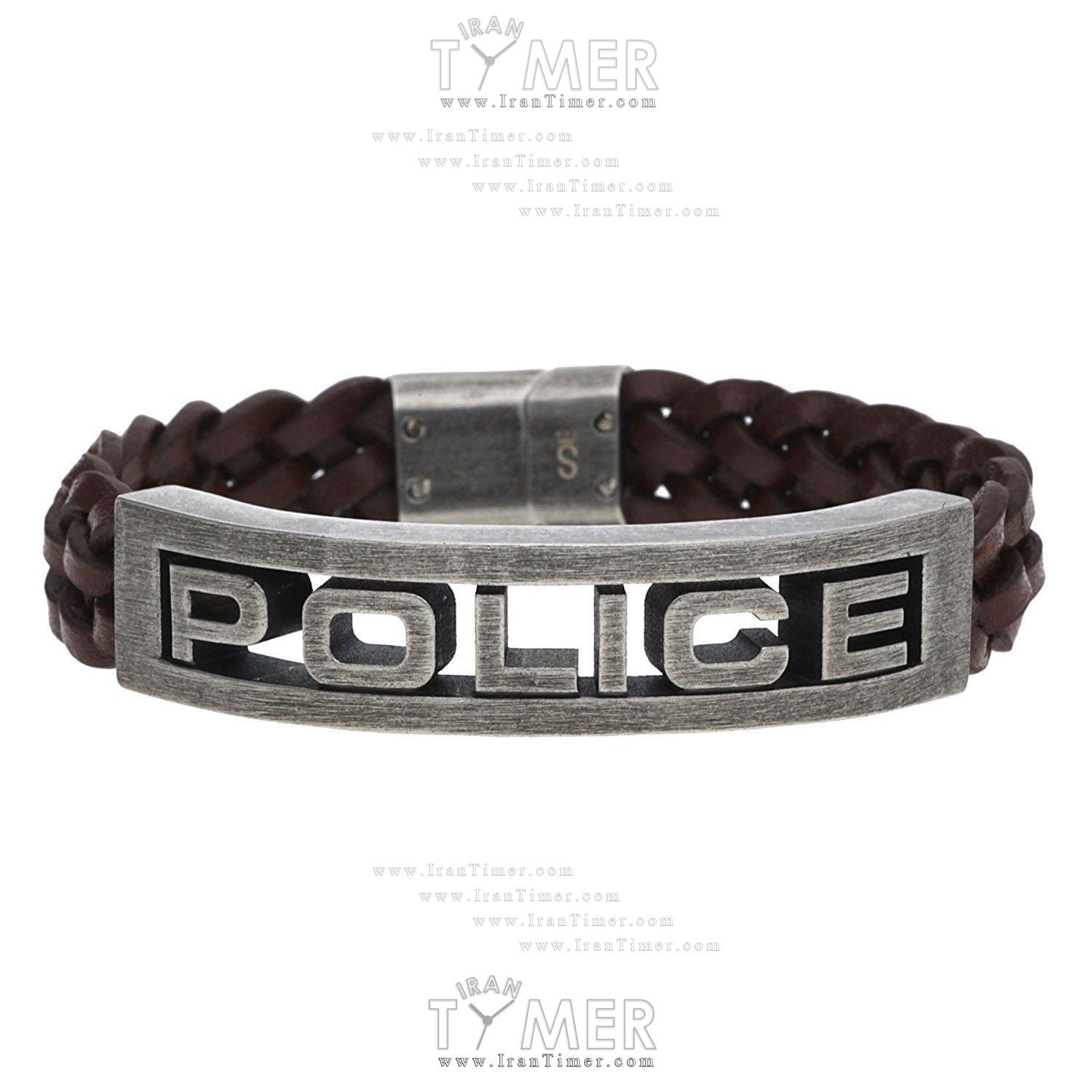 قیمت و خرید دستبند باز مردانه پلیس(POLICE) مدل PJ25489BLC-02S اسپرت (ورزشی) کلاسیک | اورجینال و اصلی