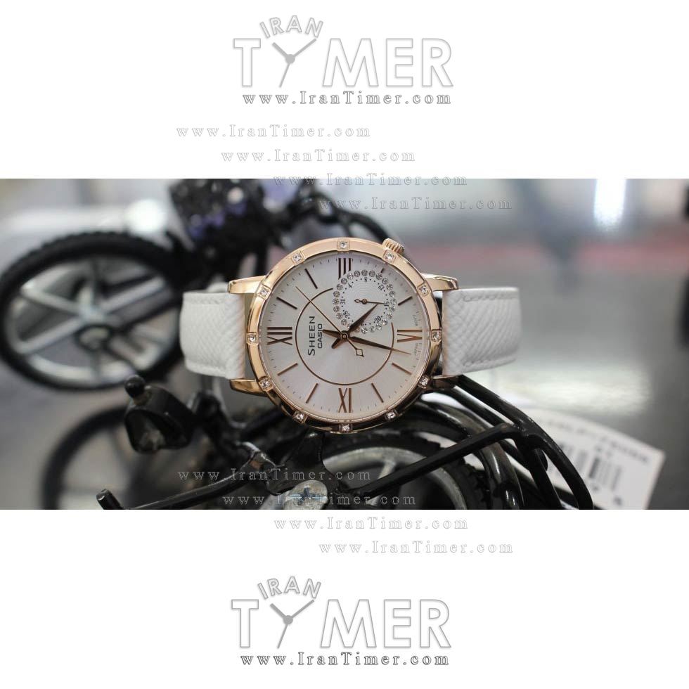 قیمت و خرید ساعت مچی زنانه کاسیو (CASIO) شین مدل SHE-3046GLP-7AUDR کلاسیک | اورجینال و اصلی