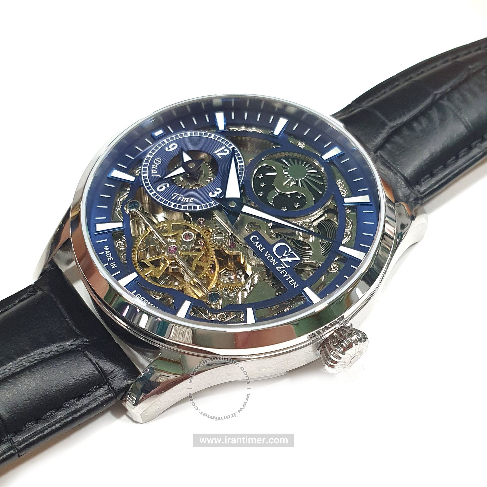 قیمت و خرید ساعت مچی مردانه کارل ون زیتن(CARL VON ZEYTEN) مدل CVZ0063BLS کلاسیک | اورجینال و اصلی