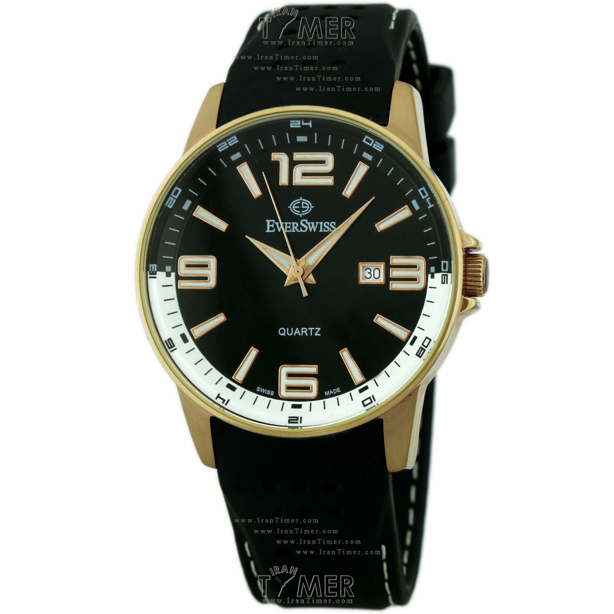 قیمت و خرید ساعت مچی مردانه اورسوئیس(EVER SWISS) مدل 19253-R154 کلاسیک | اورجینال و اصلی