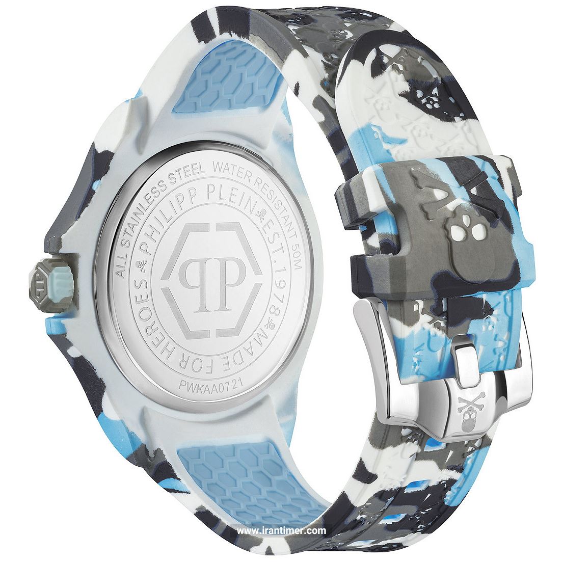 قیمت و خرید ساعت مچی مردانه زنانه فیلیپ پلین(Philipp Plein) مدل PWKAA0721 اسپرت | اورجینال و اصلی