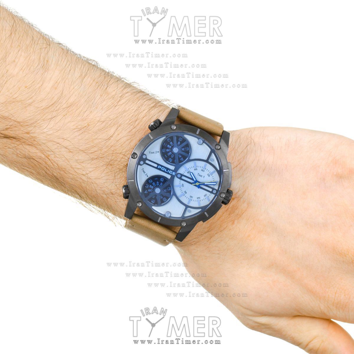 قیمت و خرید ساعت مچی مردانه پلیس(POLICE) مدل P14699JSU-07 اسپرت | اورجینال و اصلی