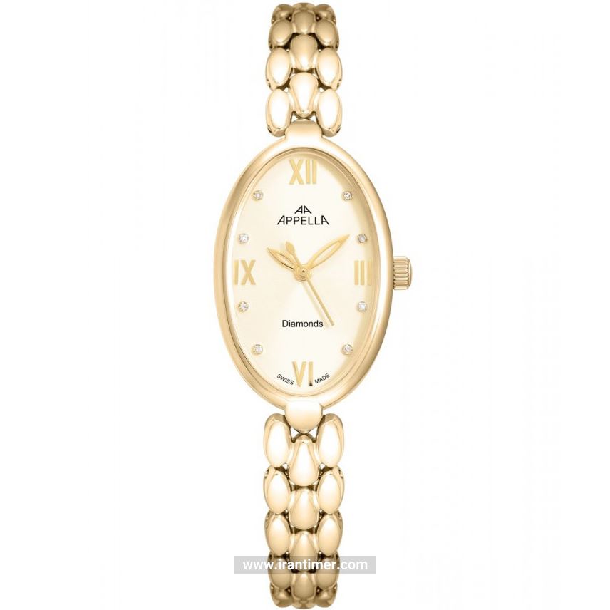 قیمت و خرید ساعت مچی زنانه اپلا(APPELLA) مدل L50005.1181DQ کلاسیک | اورجینال و اصلی