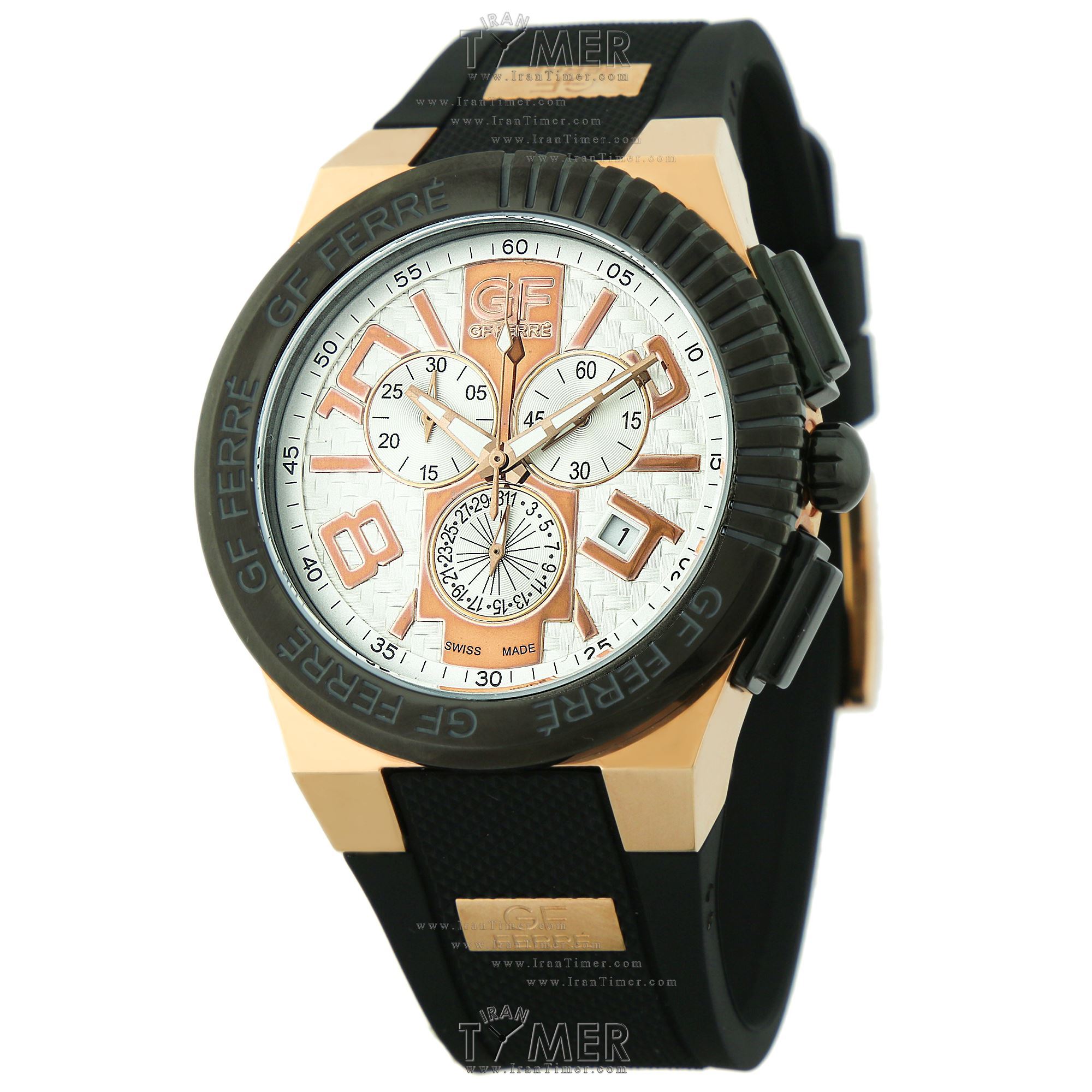 قیمت و خرید ساعت مچی مردانه جی اف فره(GF FERRE) مدل GF.RG7343G اسپرت | اورجینال و اصلی