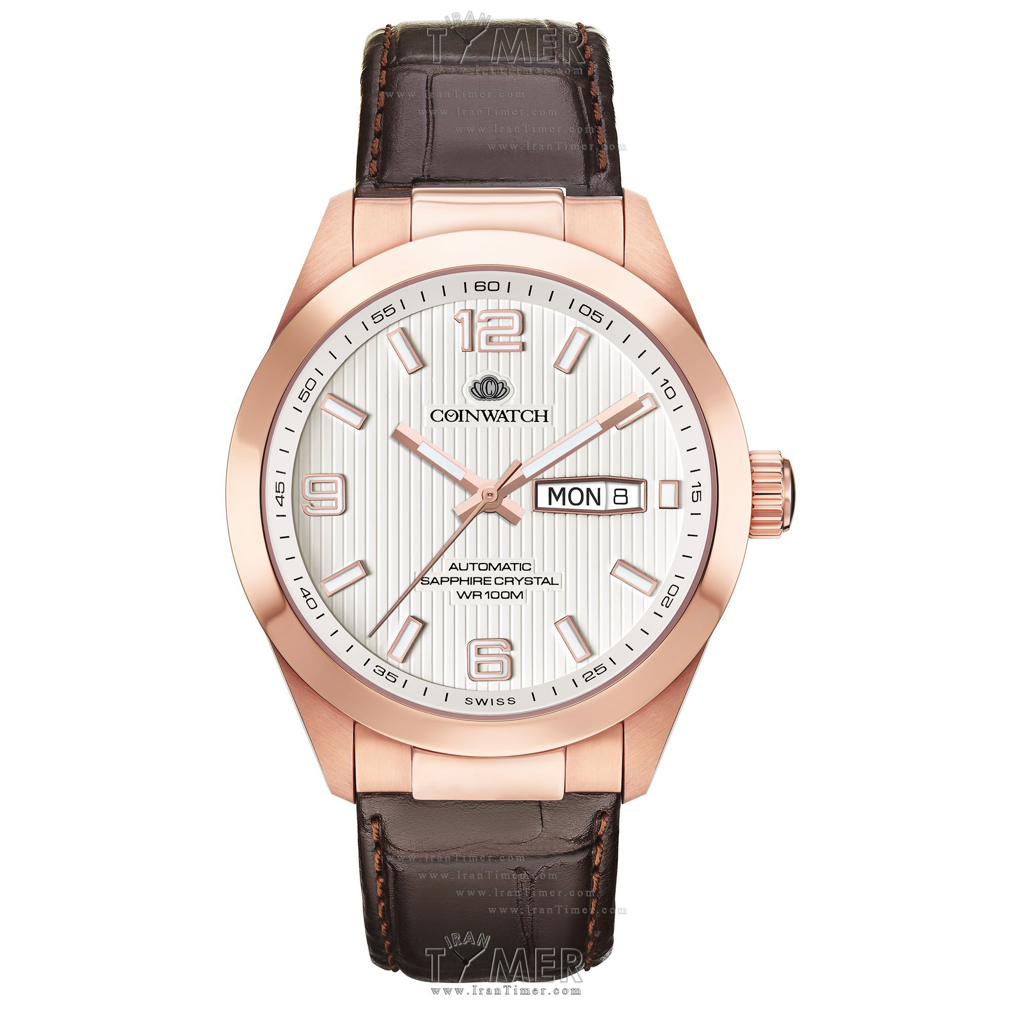 قیمت و خرید ساعت مچی مردانه کوین واچ(COINWATCH) مدل C152RWH کلاسیک | اورجینال و اصلی