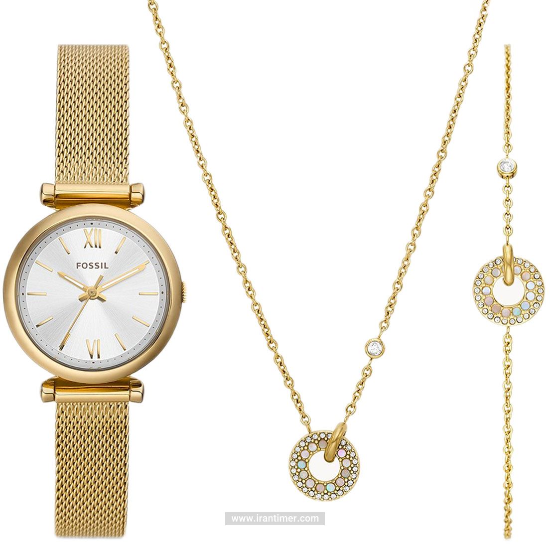 قیمت و خرید ساعت مچی زنانه فسیل(FOSSIL) مدل ES5251SET فشن | اورجینال و اصلی