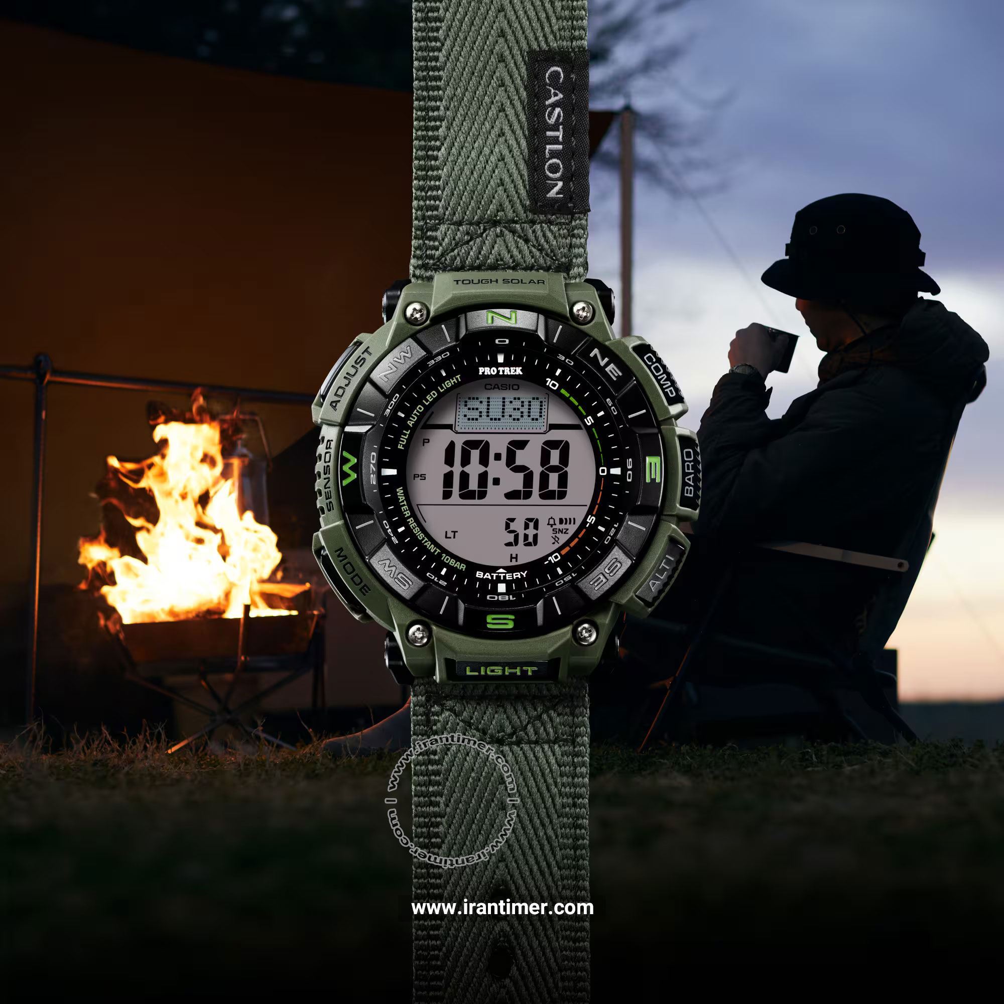 قیمت و خرید ساعت مچی مردانه کاسیو (CASIO) مدل PRG-340B-3DR اسپرت | اورجینال و اصلی