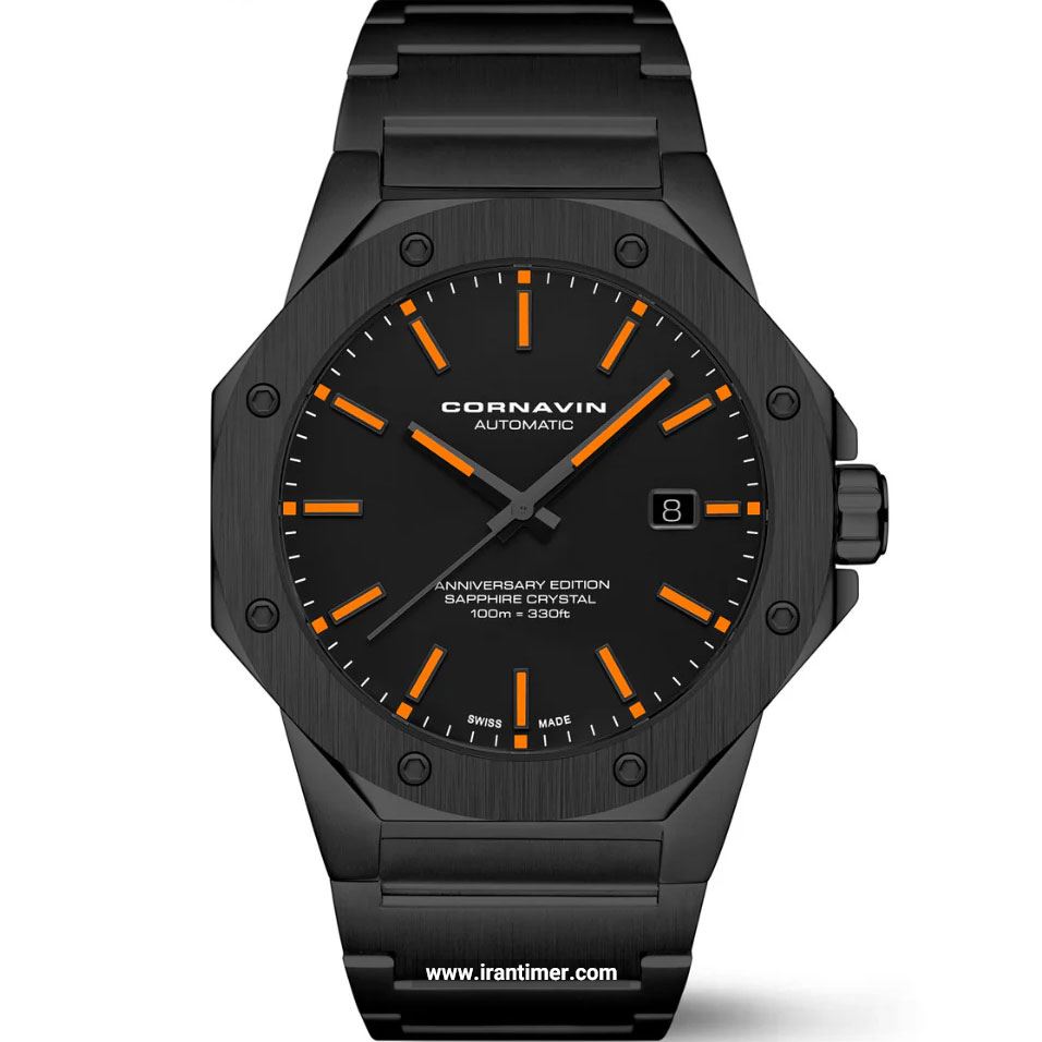 قیمت و خرید ساعت مچی مردانه کورناوین(CORNAVIN) مدل COR.AT.05.B کلاسیک | اورجینال و اصلی