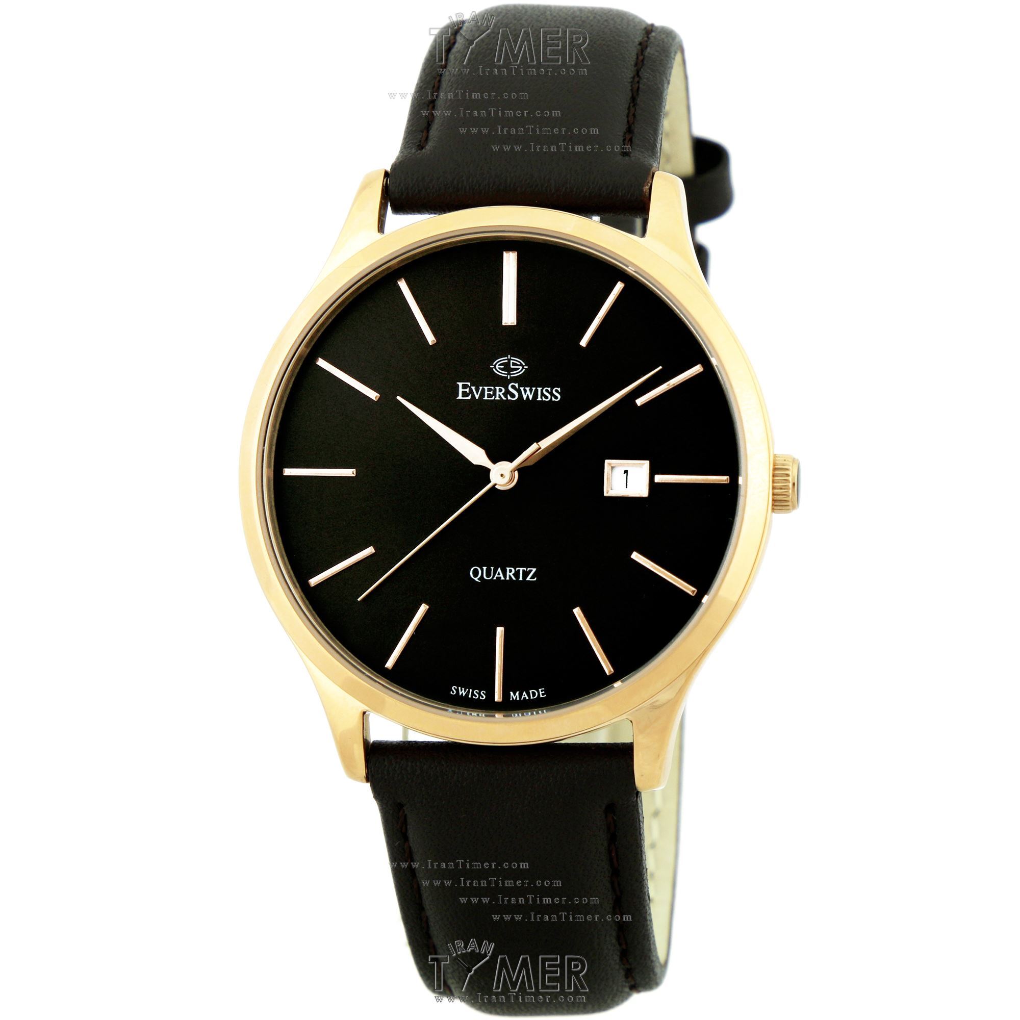 قیمت و خرید ساعت مچی مردانه اورسوئیس(EVER SWISS) مدل 4329-G156 کلاسیک | اورجینال و اصلی