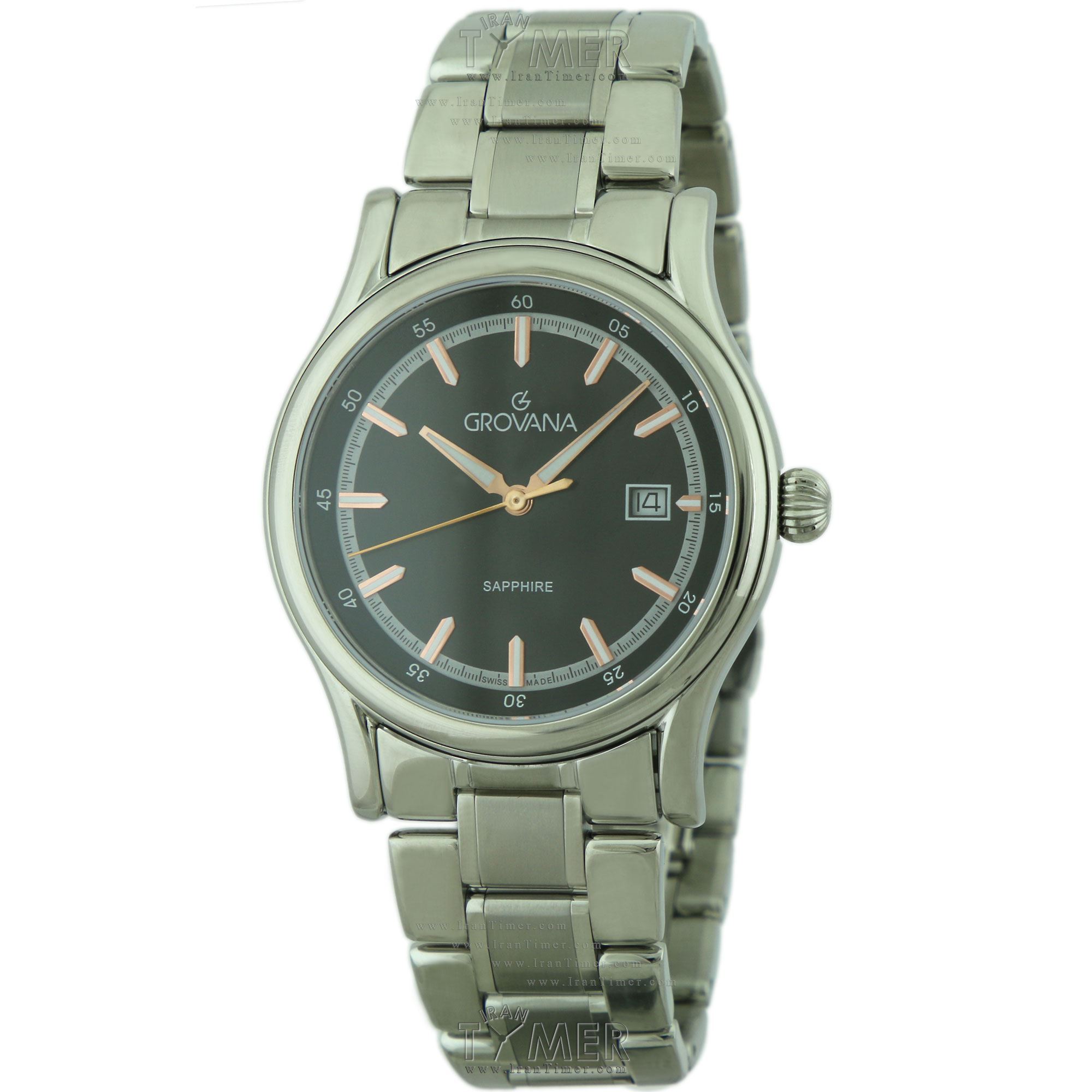 قیمت و خرید ساعت مچی مردانه گرووانا(GROVANA) مدل 1734-1124 کلاسیک | اورجینال و اصلی