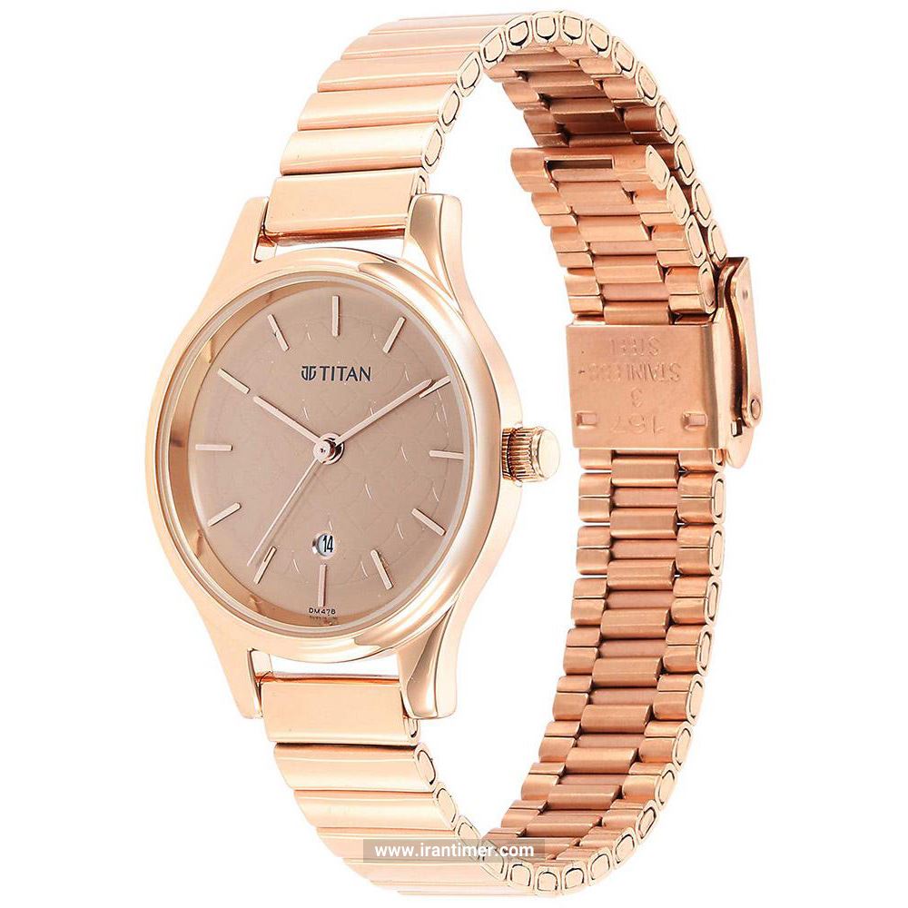 قیمت و خرید ساعت مچی زنانه تایتِن(TITAN) مدل T2679WM01 کلاسیک | اورجینال و اصلی