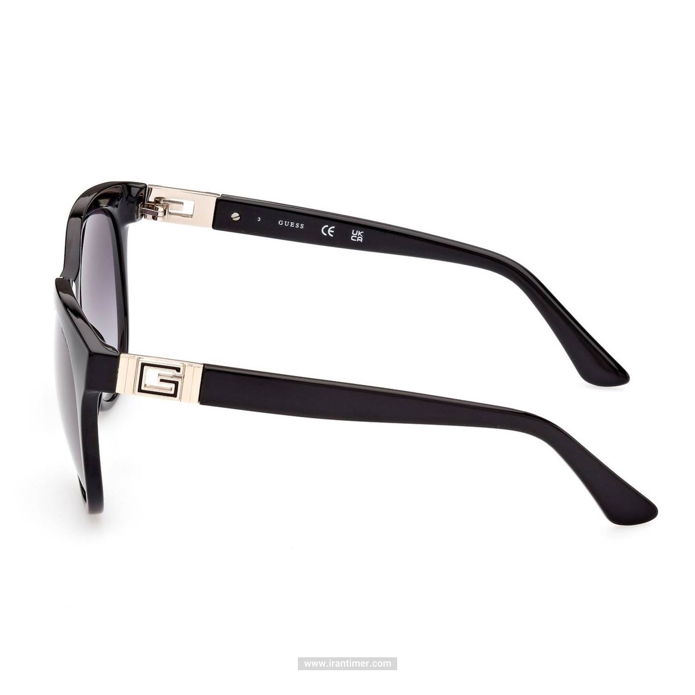 قیمت و خرید عینک آفتابی زنانه کلاسیک (guess) مدل GU S 7850 01B 56 | اورجینال و اصلی
