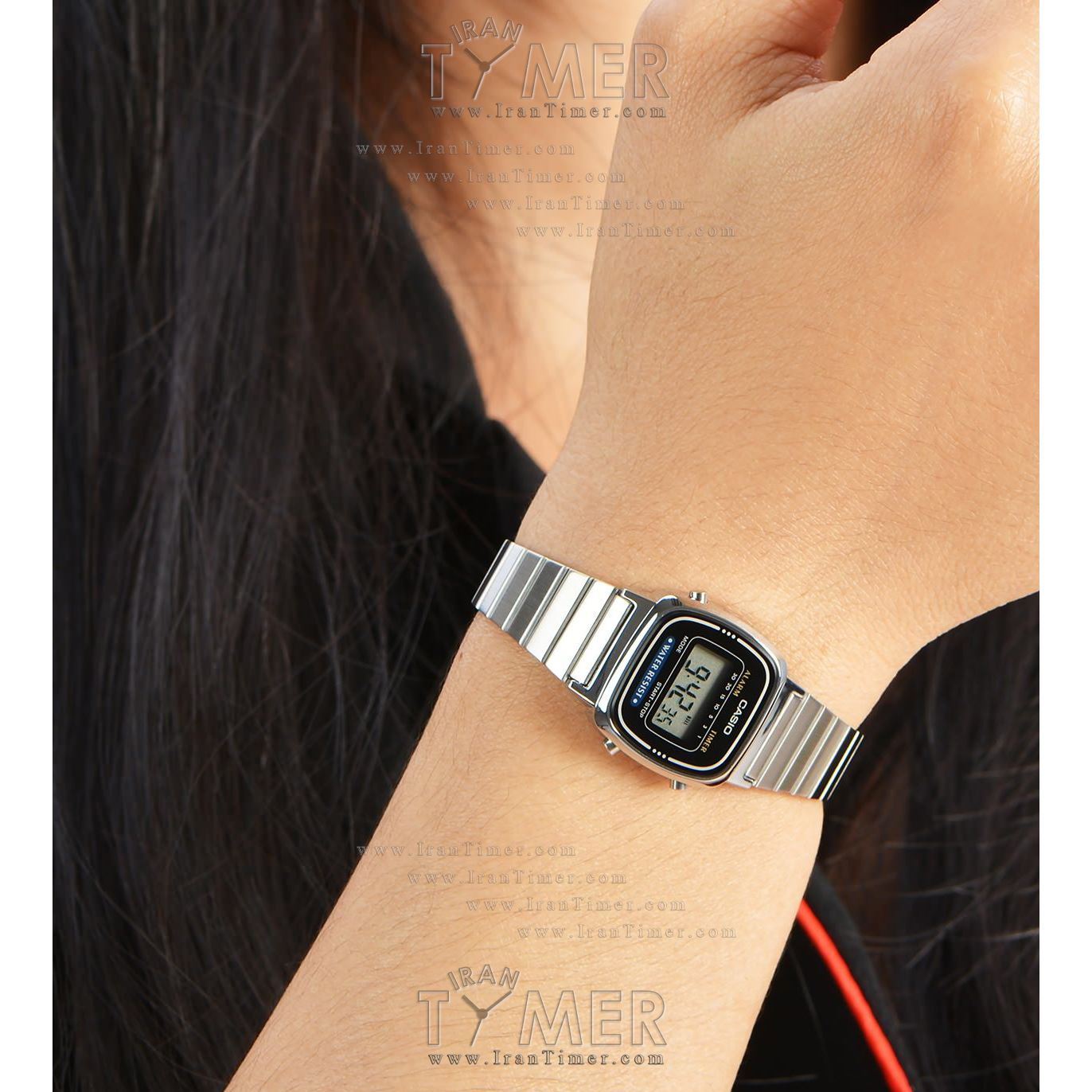 قیمت و خرید ساعت مچی زنانه کاسیو (CASIO) جنرال مدل LA670WD-1DF کلاسیک | اورجینال و اصلی