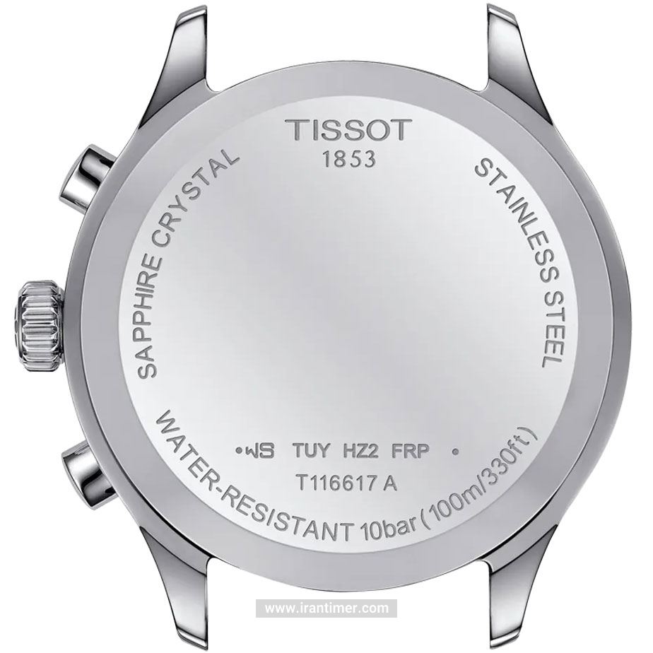قیمت و خرید ساعت مچی مردانه تیسوت(TISSOT) مدل T116.617.16.092.00 اسپرت | اورجینال و اصلی