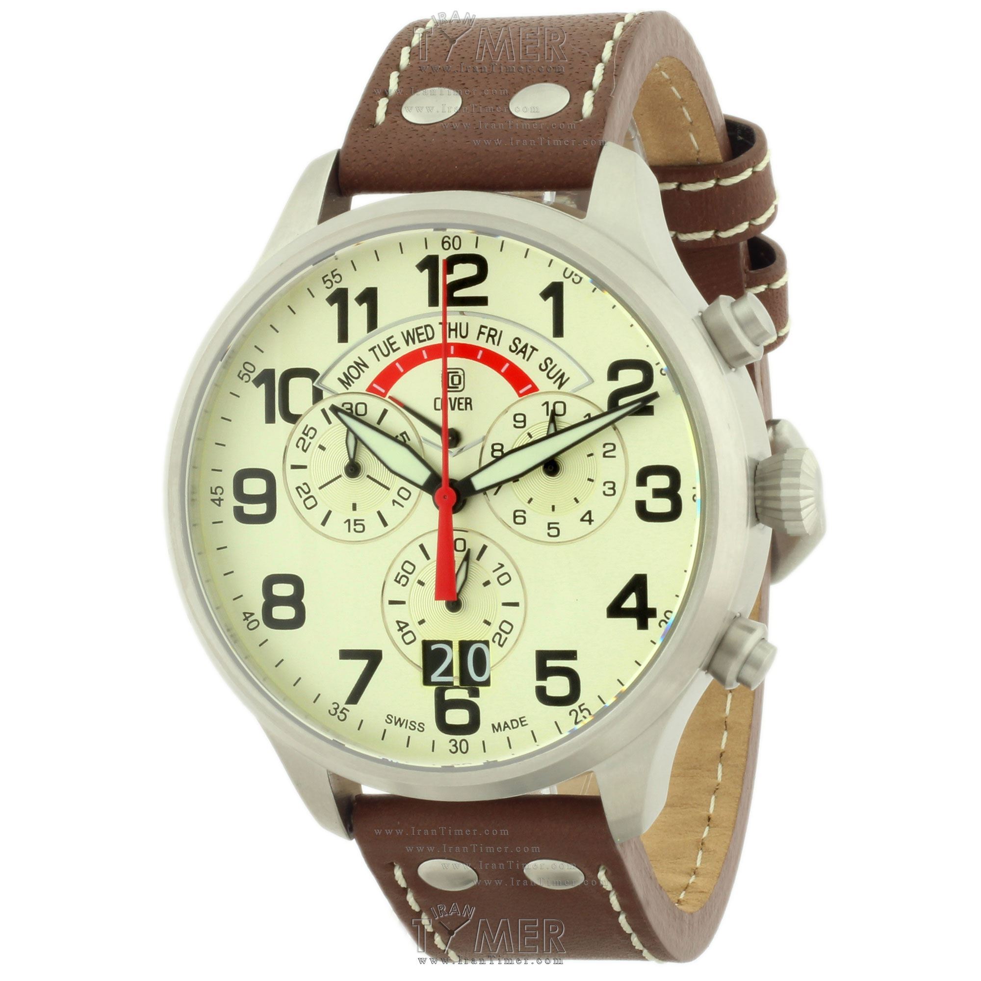 قیمت و خرید ساعت مچی مردانه کاور(COVER) مدل CO33.03 کلاسیک اسپرت | اورجینال و اصلی