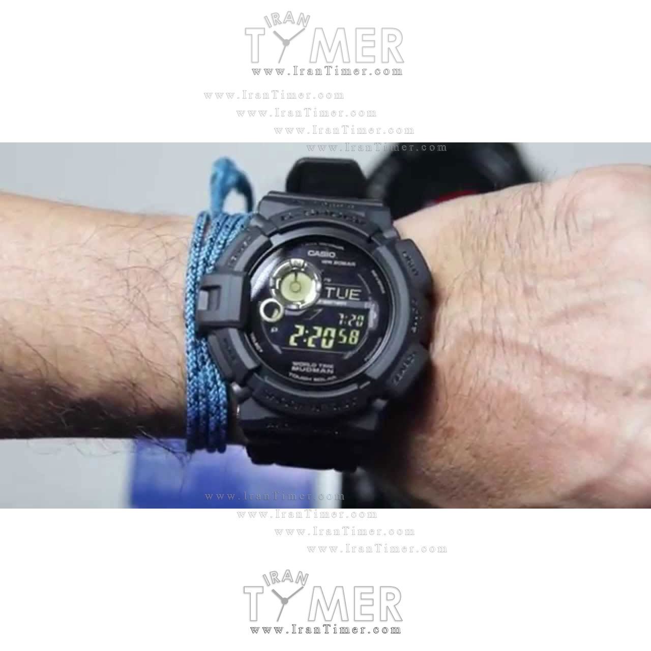 قیمت و خرید ساعت مچی مردانه کاسیو (CASIO) جی شاک مدل G-9300GB-1DR اسپرت | اورجینال و اصلی