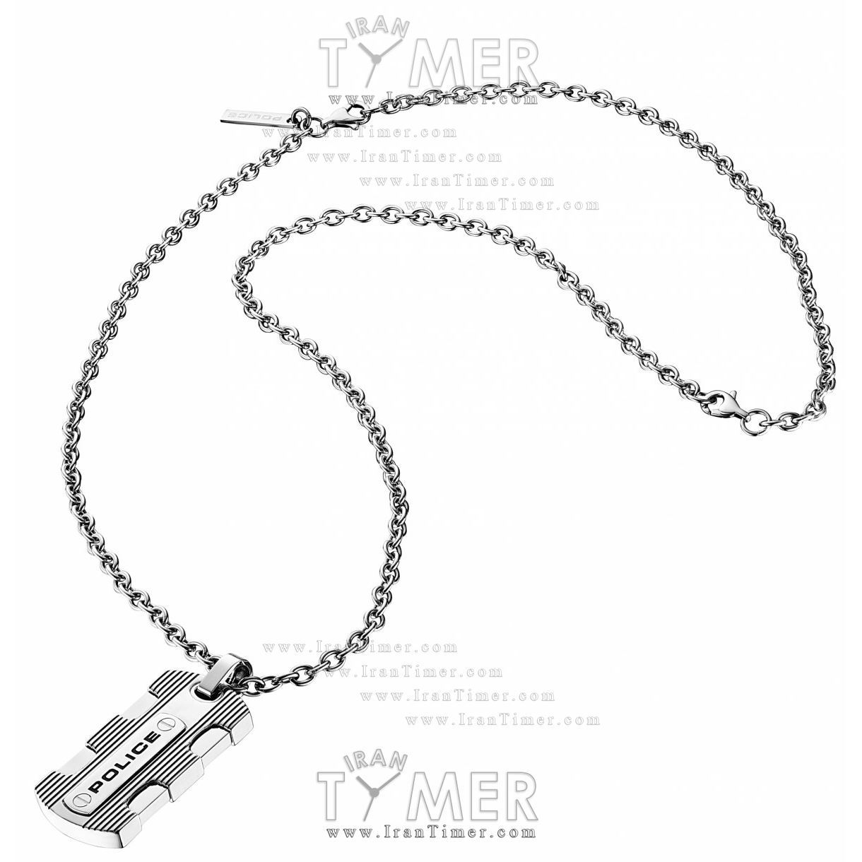 قیمت و خرید گردنبند مردانه پلیس(POLICE) مدل PJ24657PSS-01 اسپرت (ورزشی) کلاسیک | اورجینال و اصلی